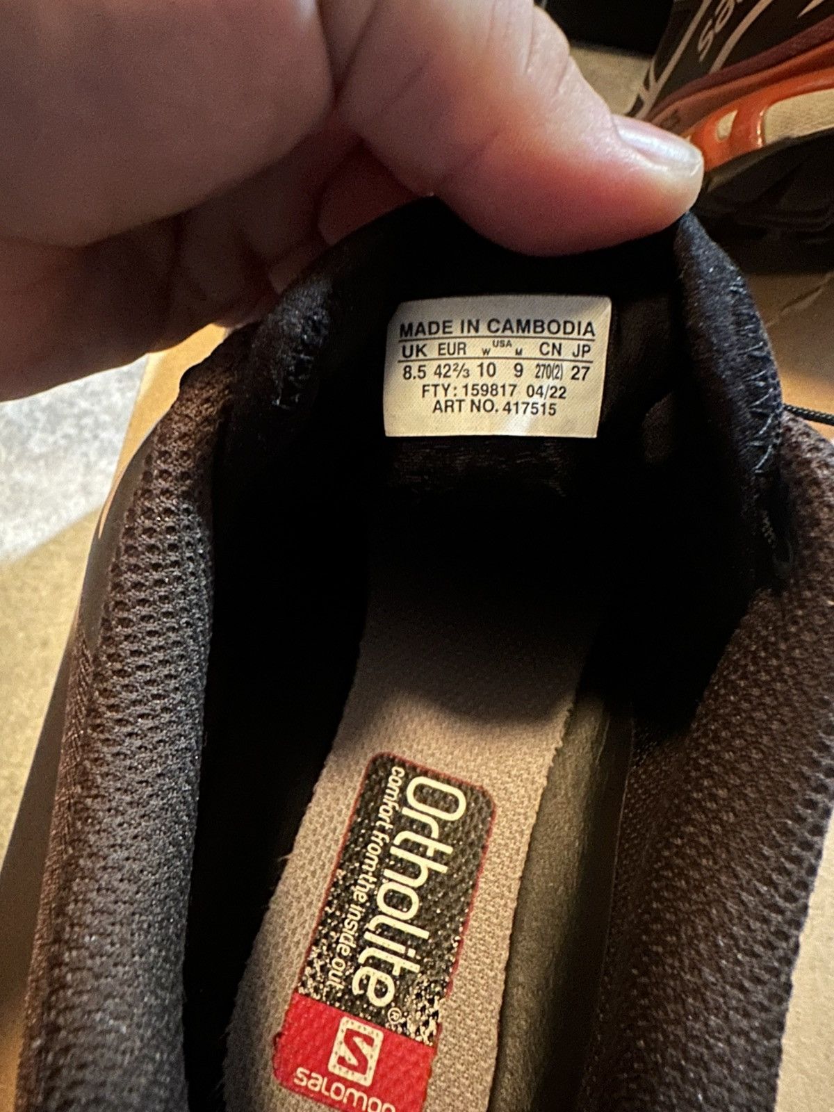 Salomon Salomon XT-6 chocolate Size US 9 / EU 42 - 7 Thumbnail