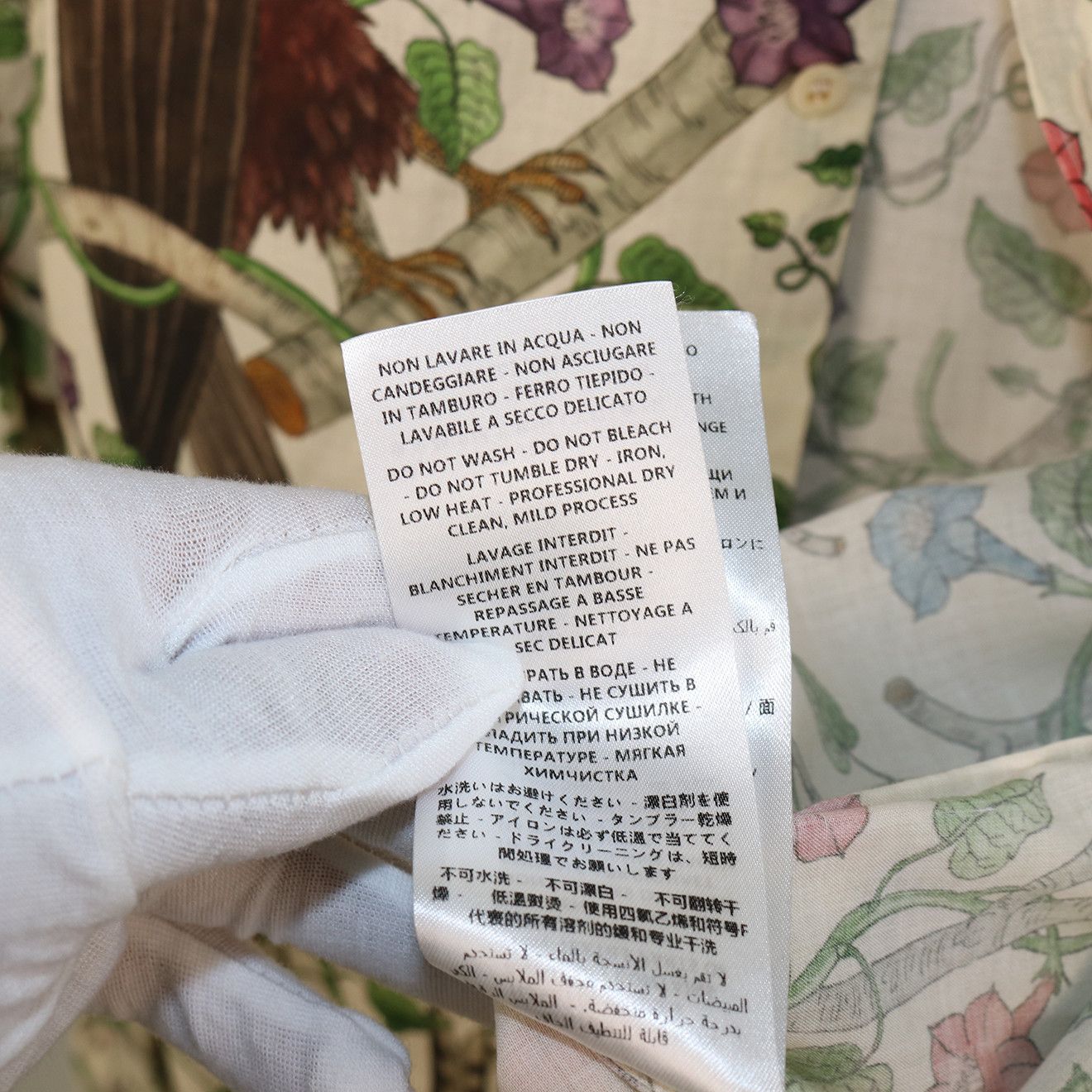 Gucci Gucci Birds Of Prey Print Shirt Size US M / EU 48-50 / 2 - 9 Thumbnail