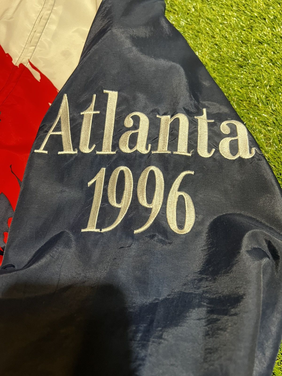 USA Olympics 1996 USA OLYMPIC WINDBREAKER Size US XL / EU 56 / 4 - 8 Thumbnail