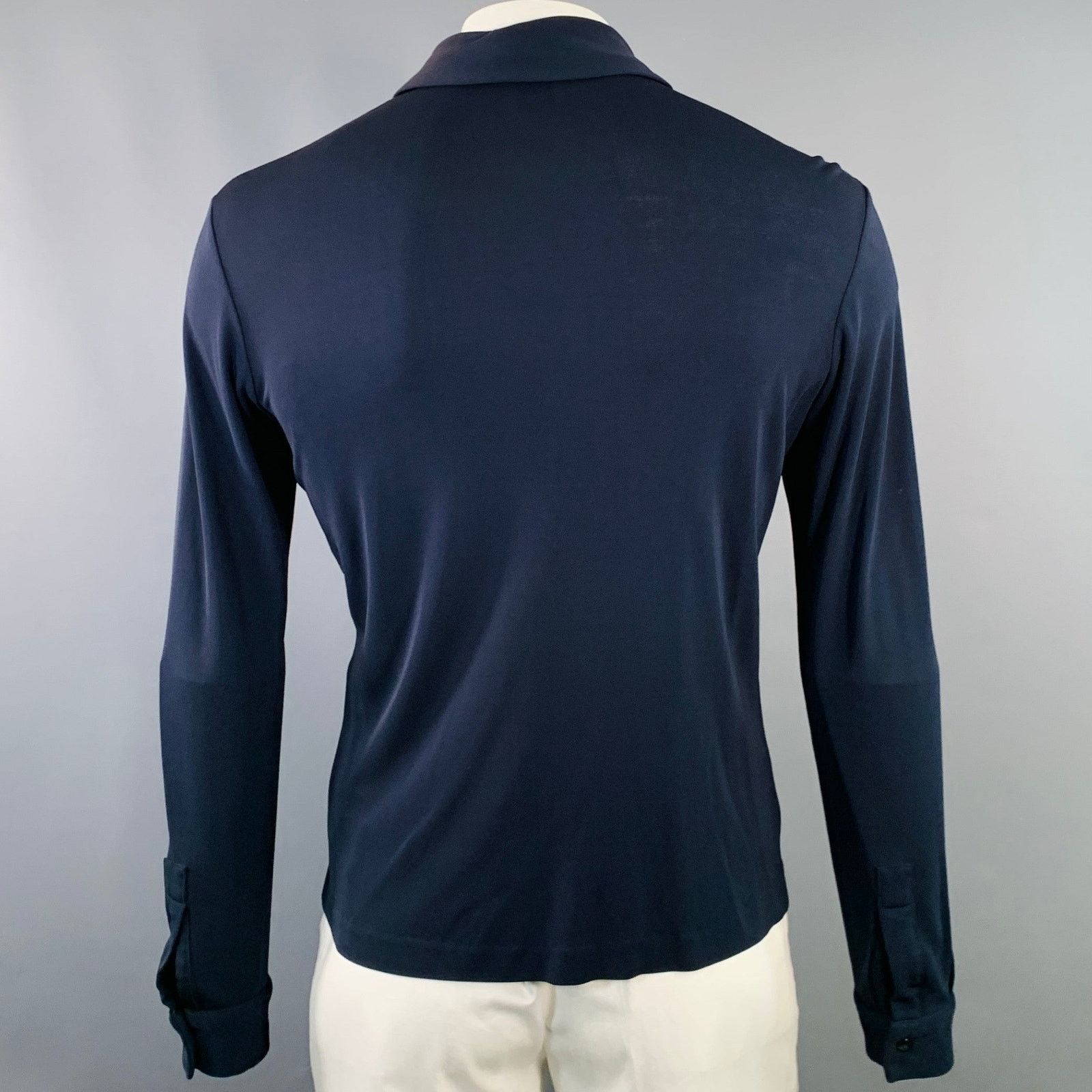 Other DANIEL CLEARY Rayon Jersey Pointed Collar Long Sleeve Shirt Size US L / EU 52-54 / 3 - 3 Thumbnail