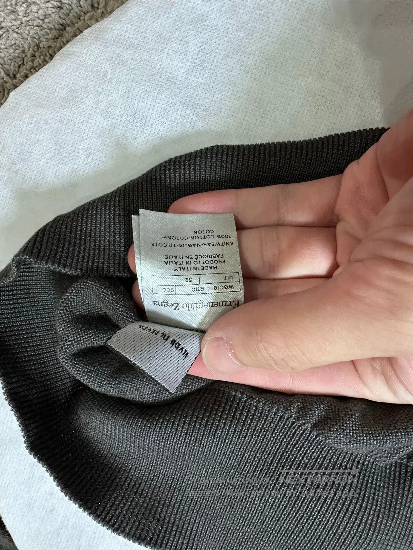 Ermenegildo Zegna Zegna Mountain Cashseta Light Sweater. Size US L / EU 52-54 / 3 - 4 Thumbnail