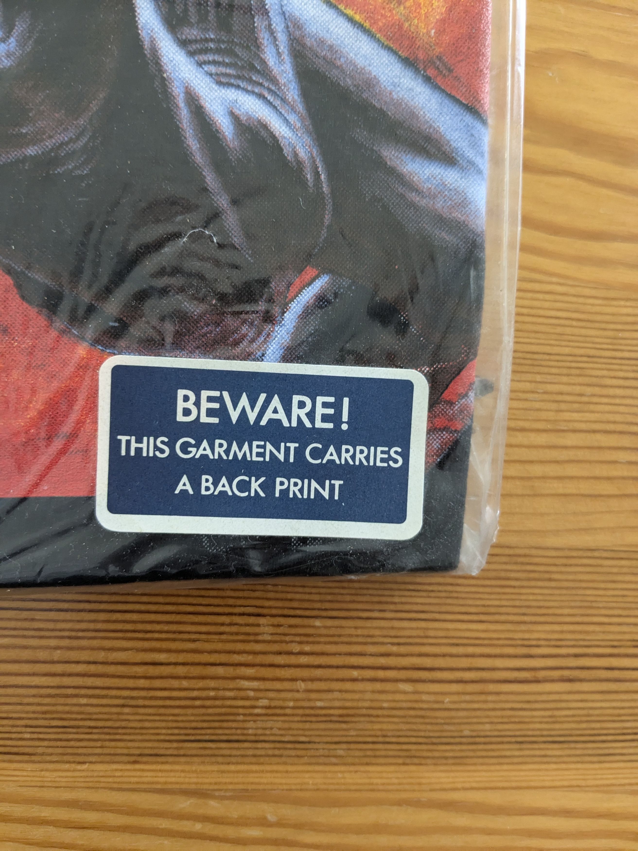 Band Tees 1990 Iron Maiden "Fear of the Dark" T-Shirt (Sealed, XL) Size US XL / EU 56 / 4 - 2 Thumbnail