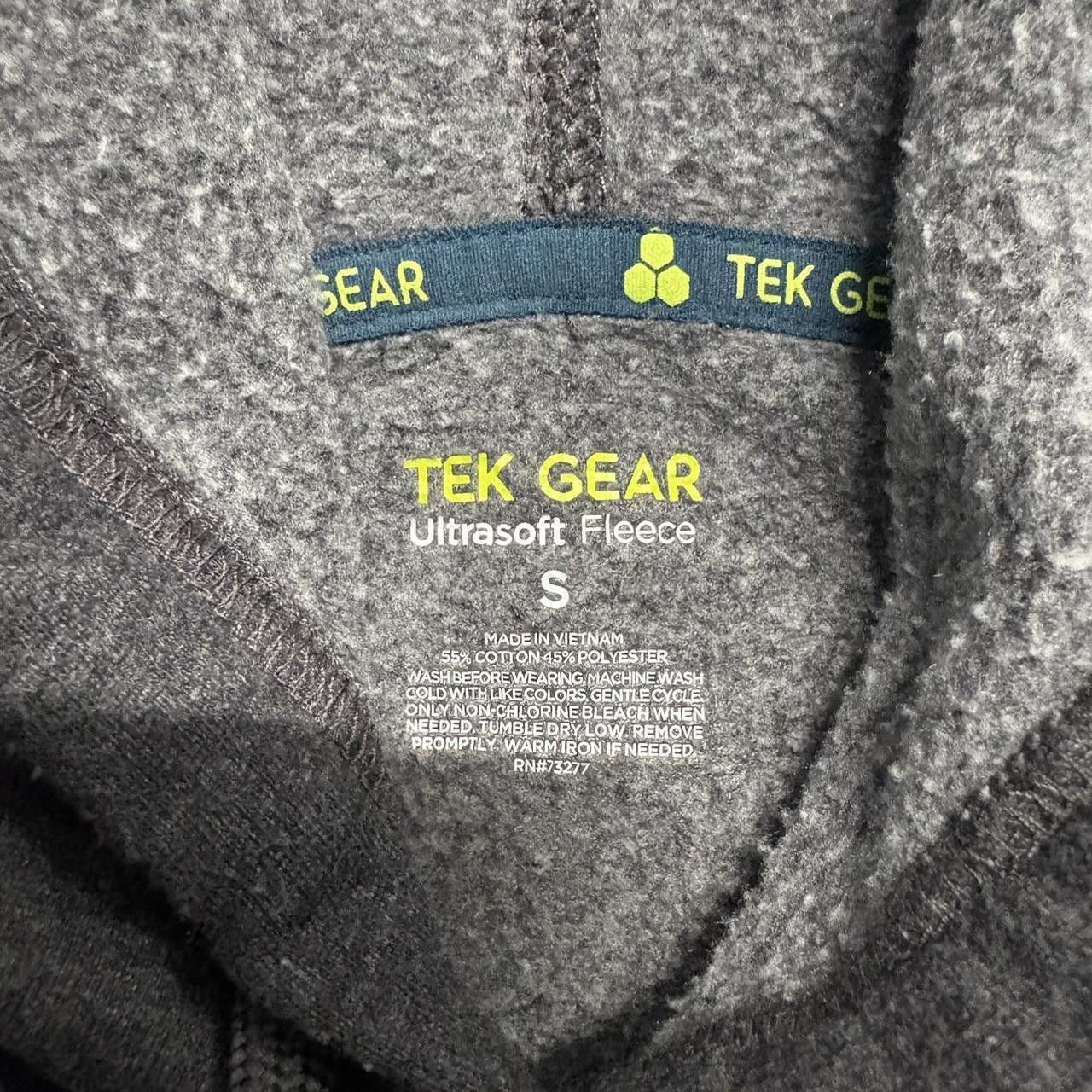 Vintage Crazy Vintage Y2K/2000s Blank Grey Streetwear Hoodie! Size US S / EU 44-46 / 1 - 3 Thumbnail