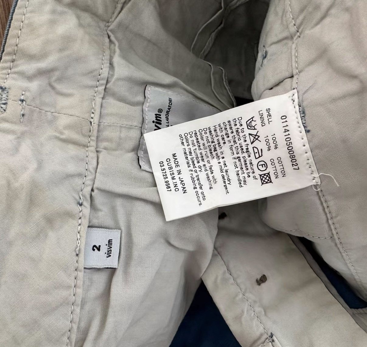 Visvim VISVIM HIGH WATER CHINO Cropped casual pants Size US 34 / EU 50 - 3 Thumbnail