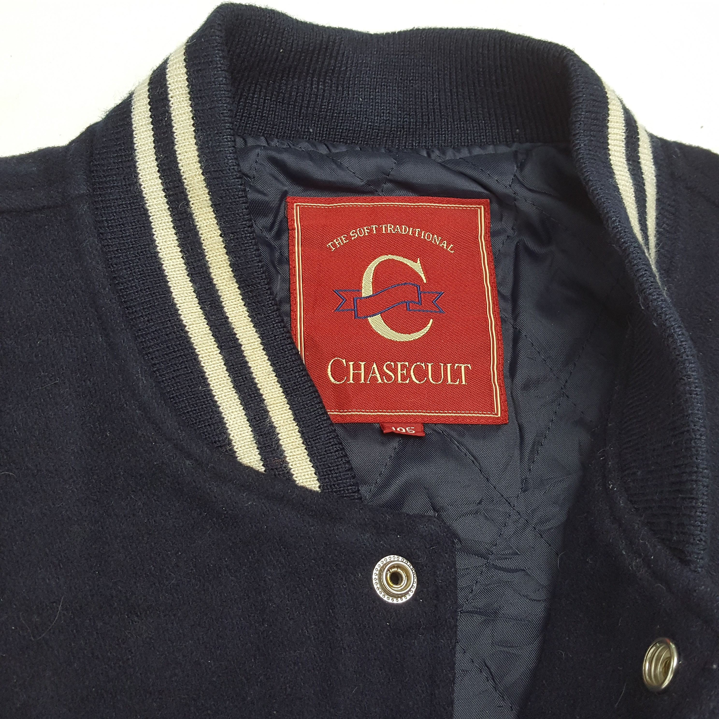 MLB × Vintage Vintage CHASECULT BASEBALL TEAM American Clab Varsity Jacket Size US XL / EU 56 / 4 - 10 Thumbnail