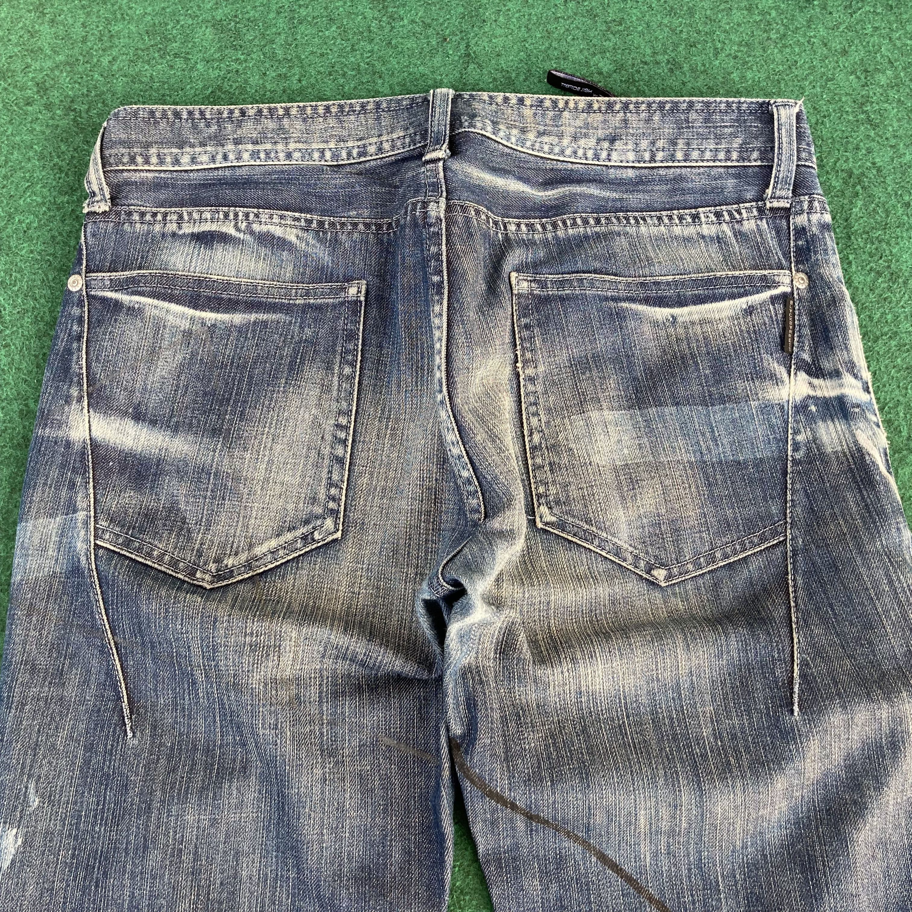 Black Barrett × Japanese Brand × Neil Barrett Black Barrett Neil Barrett Sz 31 Mens Blue Jeans Size US 31 - 12 Thumbnail
