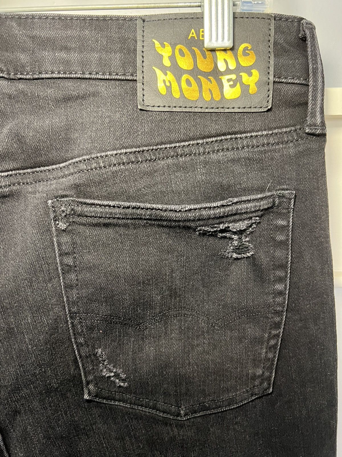Lil Wayne Young Money Entert X American Eagle distressed stacked jeans Size US 34 / EU 50 - 22 Thumbnail