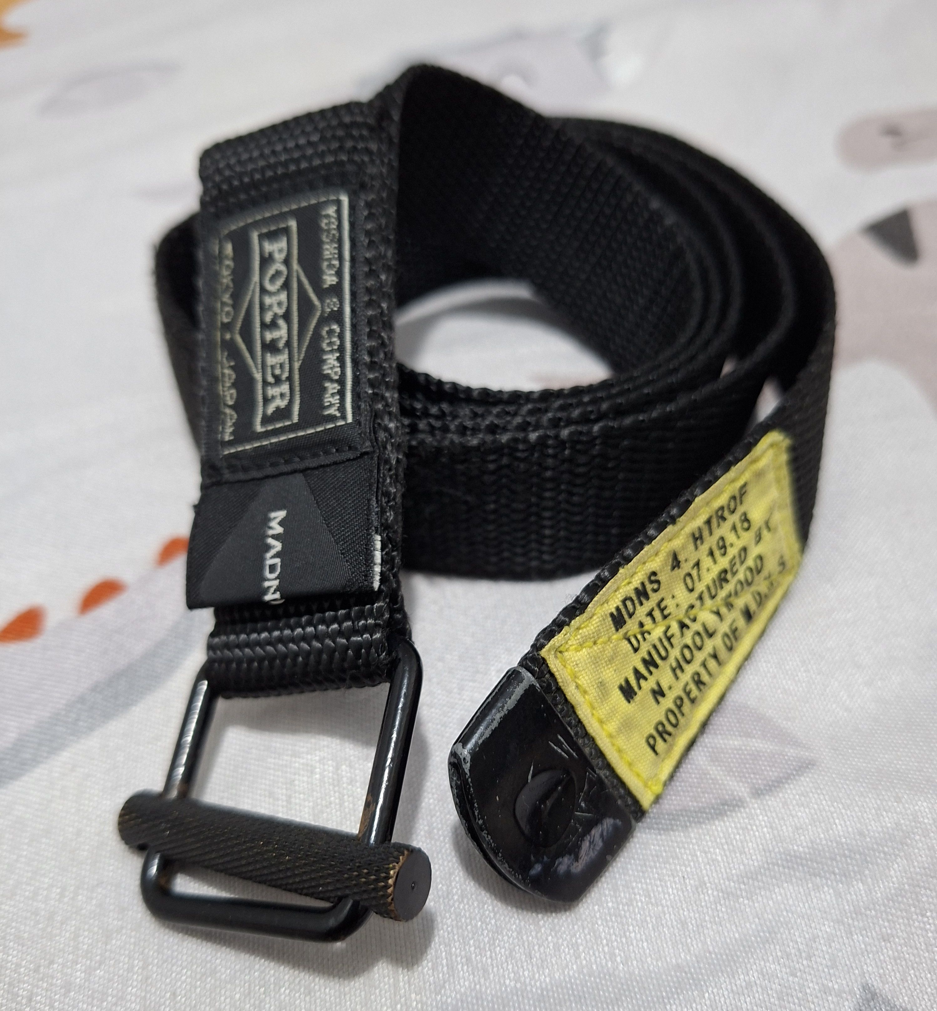 Porter x madness x n hoolywood canvas belt