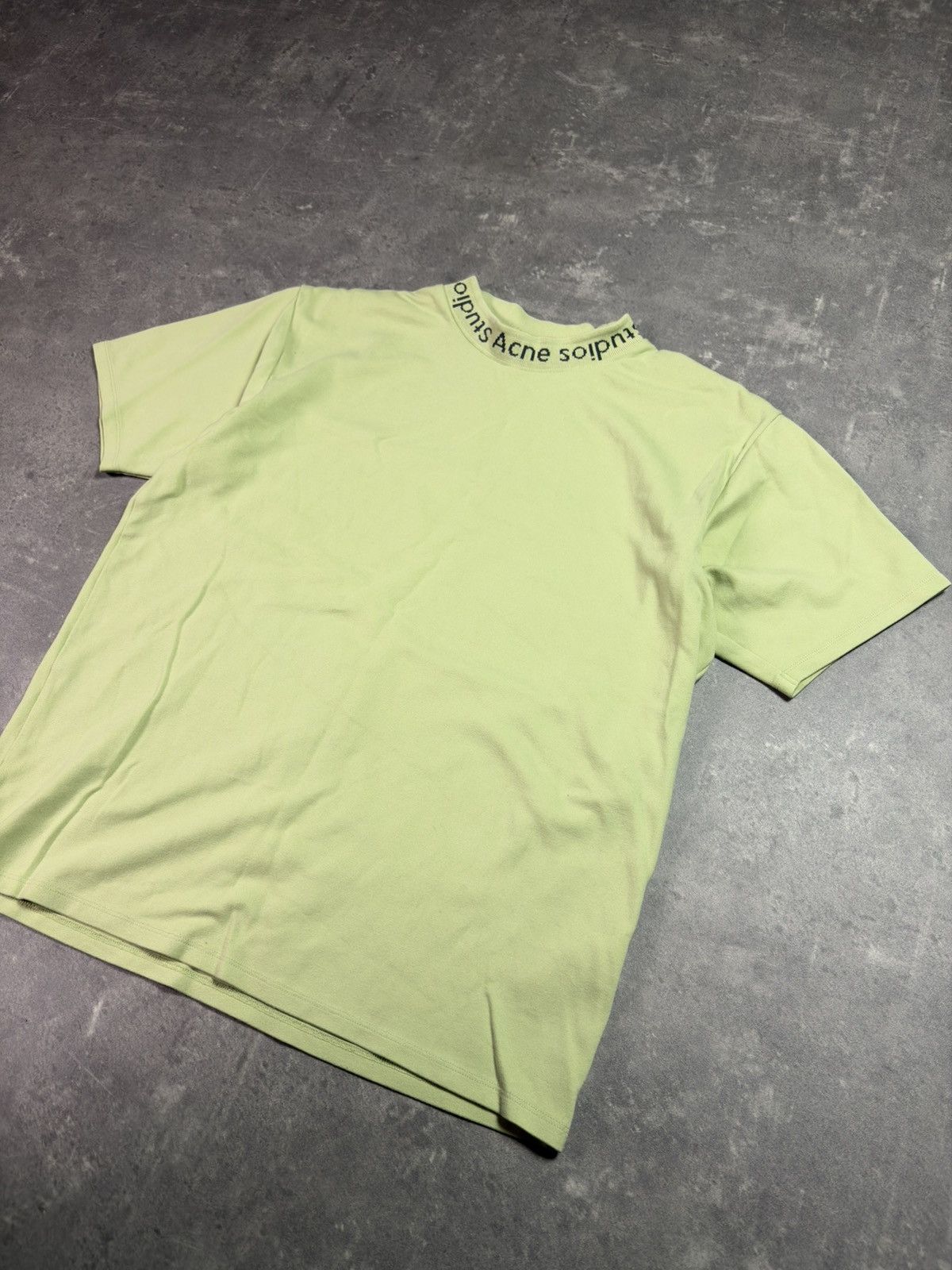 Acne Studios Acne Studios Logo Collar Slim Tee S M Size US XS / EU 42 / 0 - 5 Thumbnail