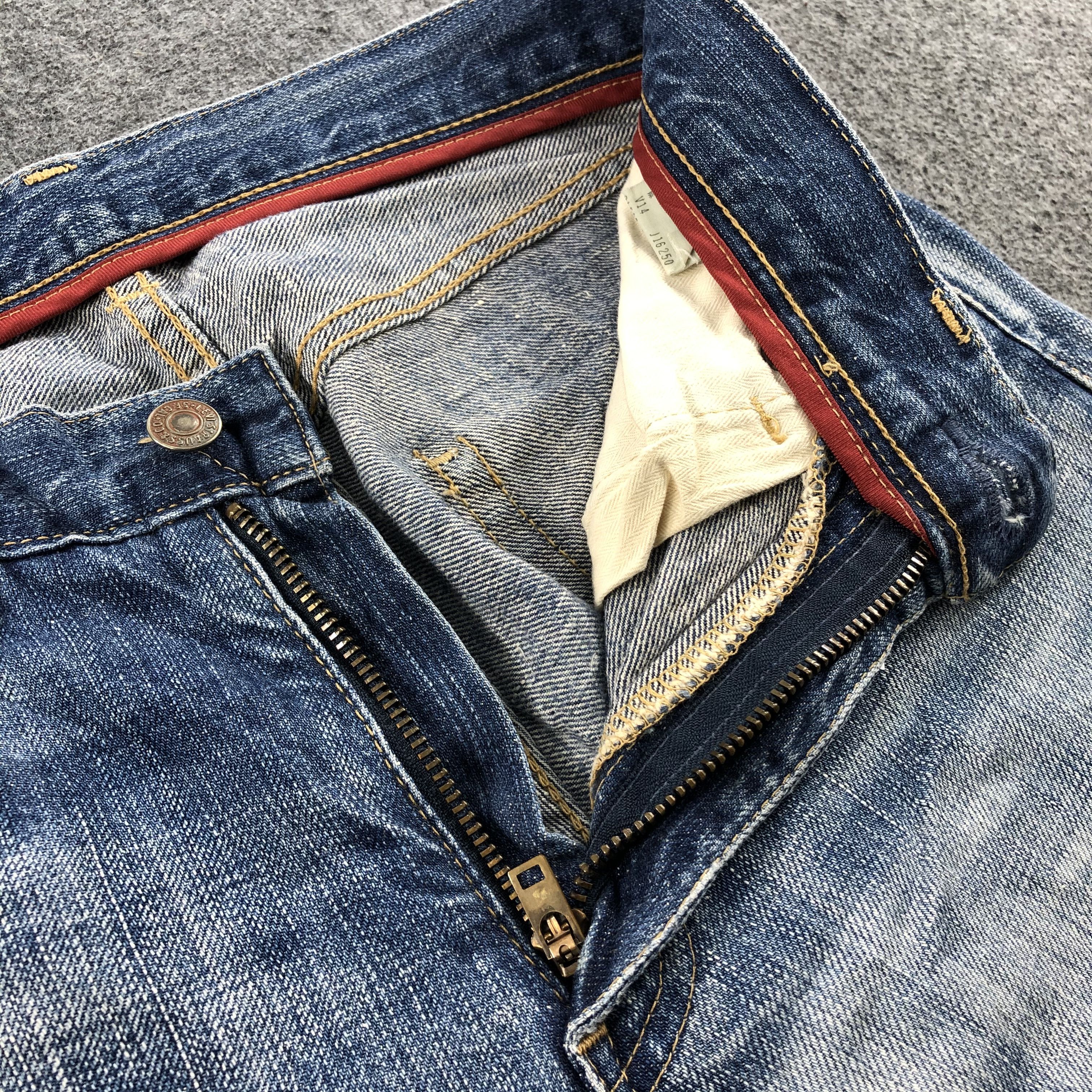 Levi's × Vintage Vintage Red Loop Levis 505 Red Loop Jeans-JM1430 Size US 30 / EU 46 - 7 Thumbnail