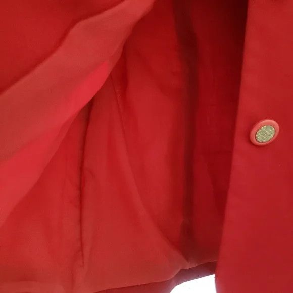 Other Vintage/90s Red Short Sleeve Blazer Jacket Size L / US 10 / IT 46 - 8 Thumbnail