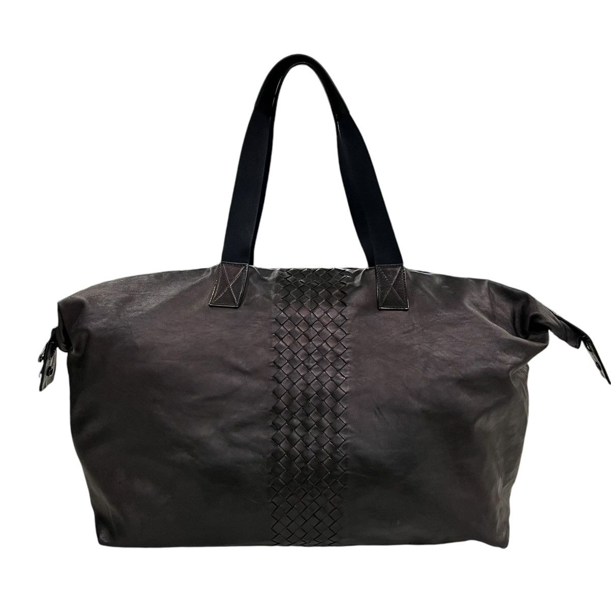 Bottega Veneta Bottega Veneta Intrecciato Leather Duffle Bag Size ONE SIZE - 2 Thumbnail