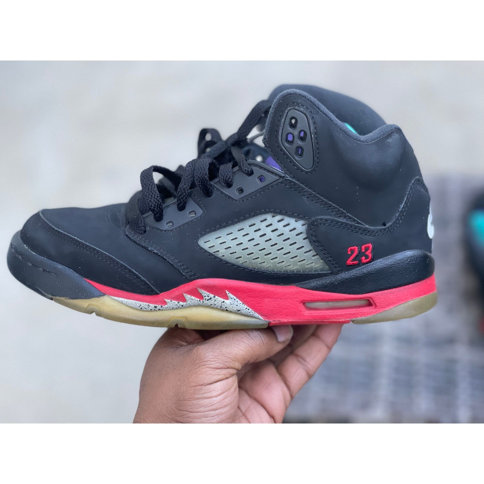 Jordan Brand Air Jordan 5 “Top 3” Youth 5Y | Iconic Colorway, Rare Find Size US 5 / EU 37 - 3 Thumbnail