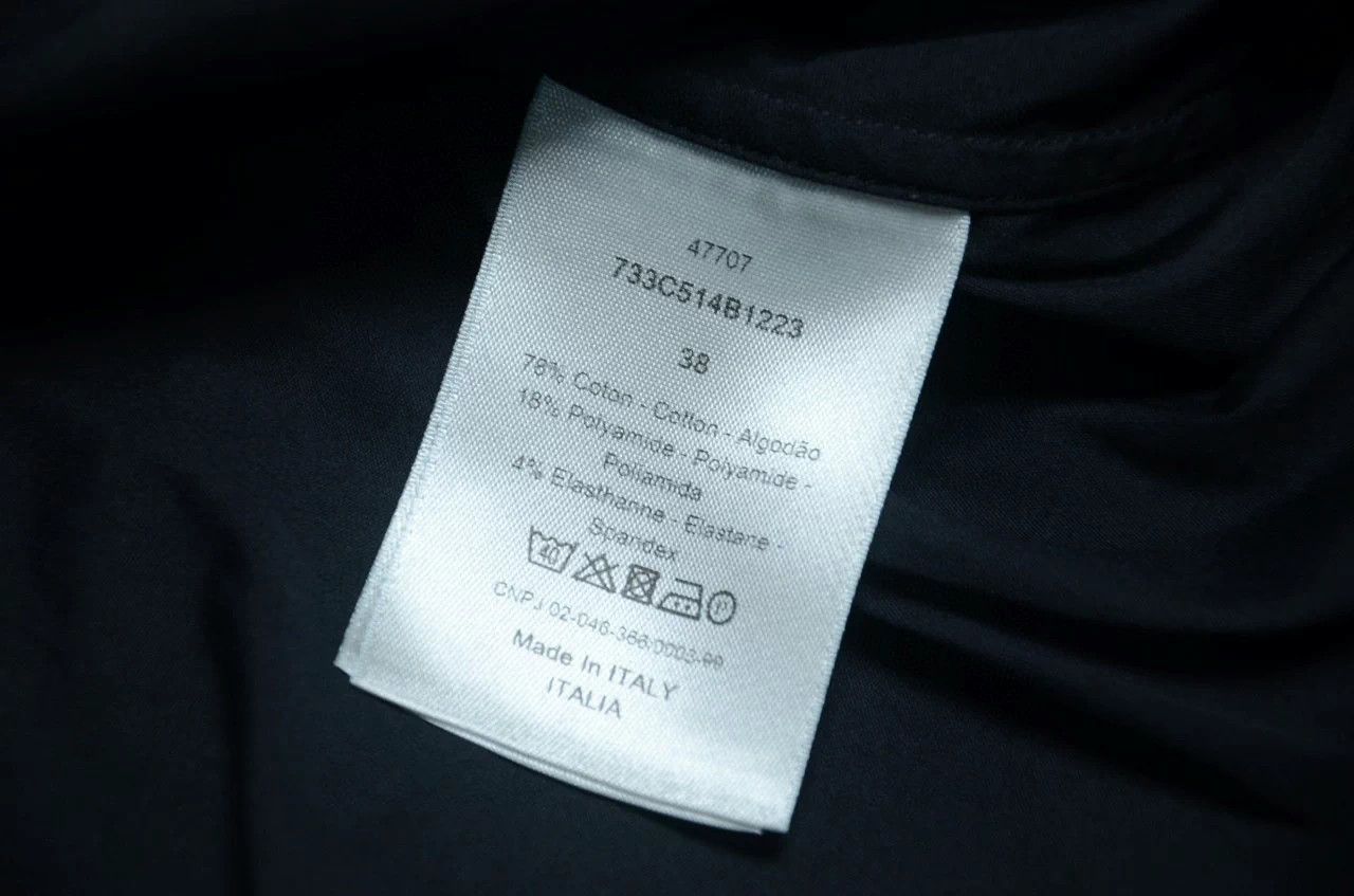 Dior Dior Classic Bee Embroidered Black Shirt Size US S / EU 44-46 / 1 - 8 Thumbnail