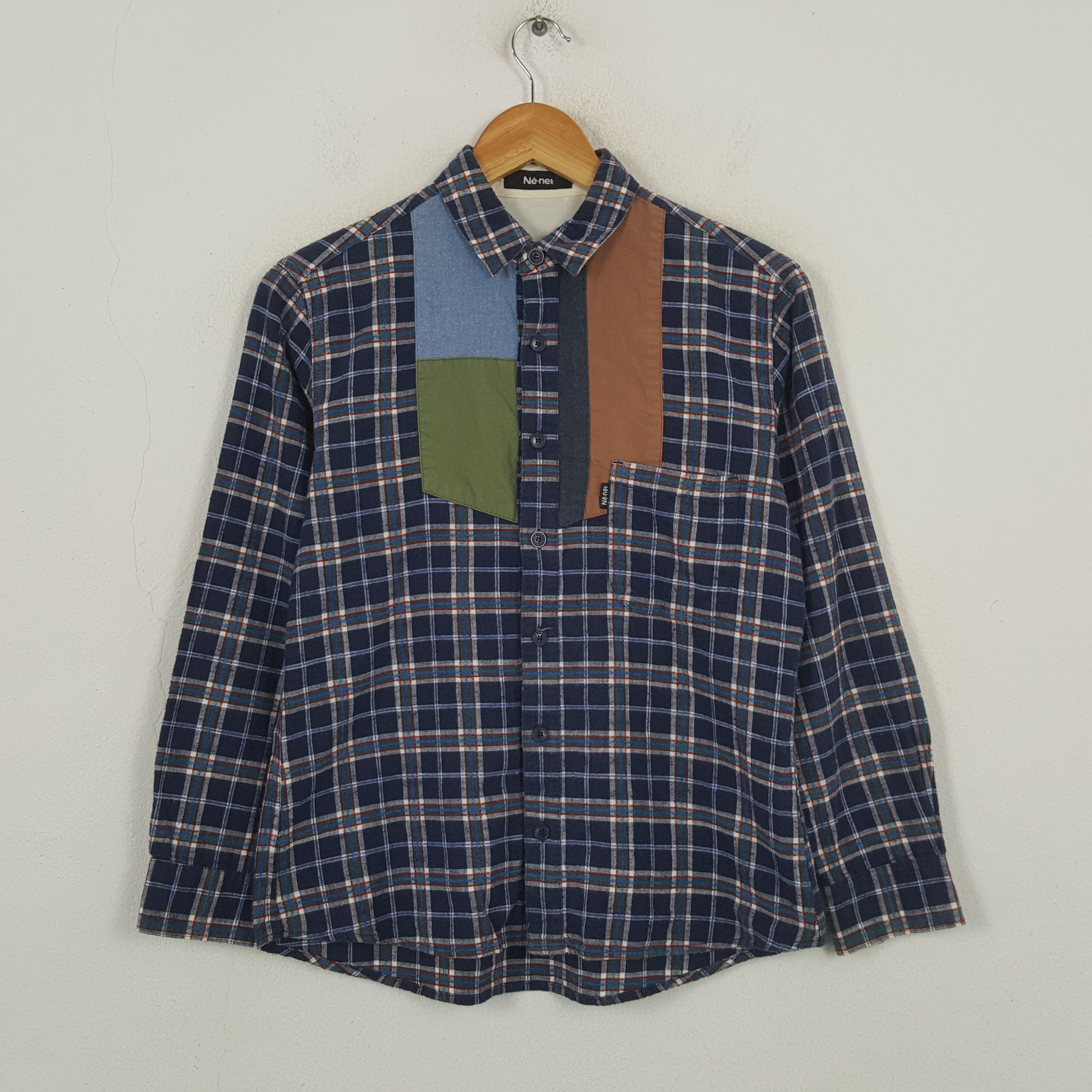 Ne-Net Vintage Ne-net by Issey Miyake Japan Brand Shirt RR8 Size US M / EU 48-50 / 2 - 1 Thumbnail
