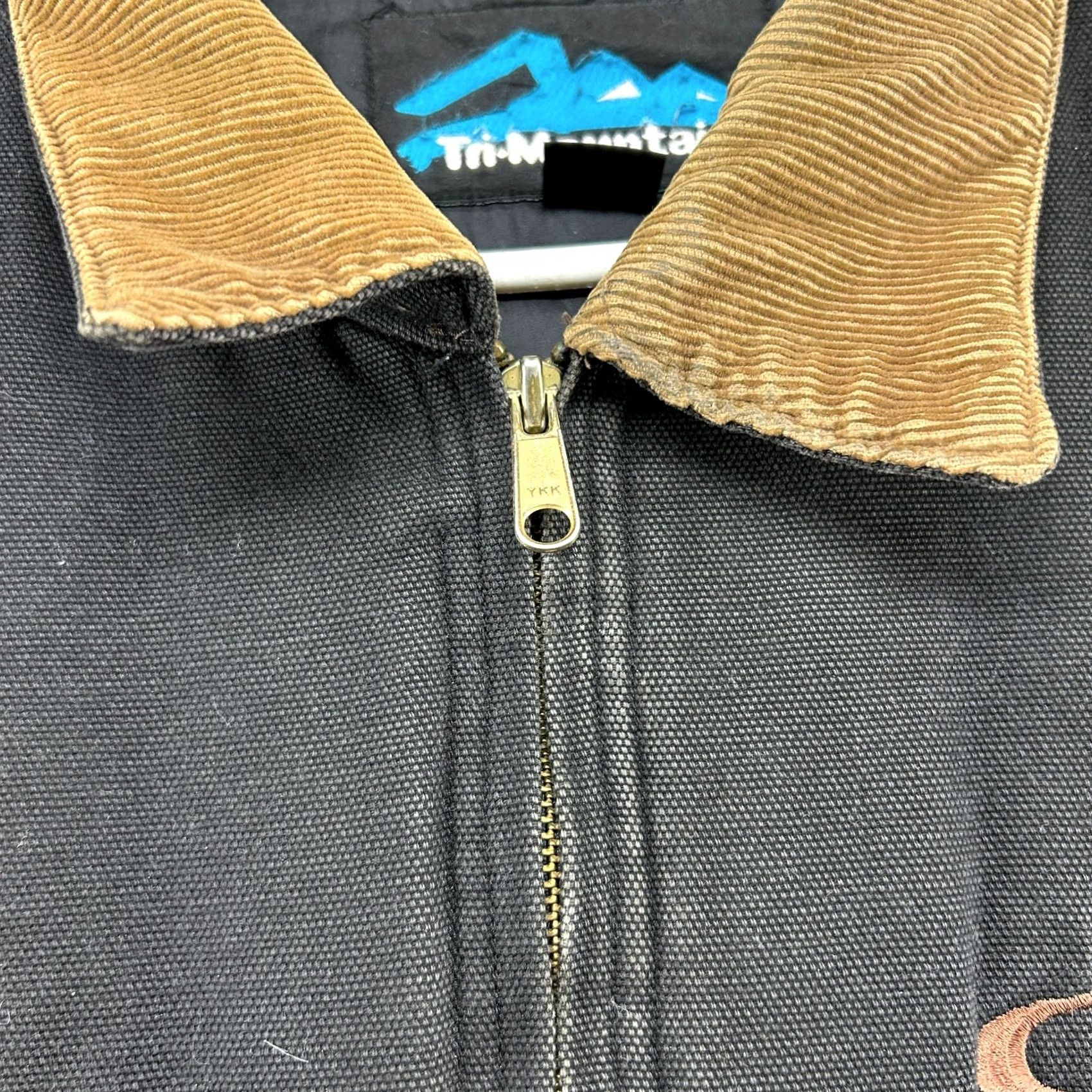Vintage VINTAGE Tri Mountain Jacket Mens XL Black Canvas Quilted Workwear 90s Bomber Jacket Regular Mens Size US XL / EU 56 / 4 - 5 Thumbnail