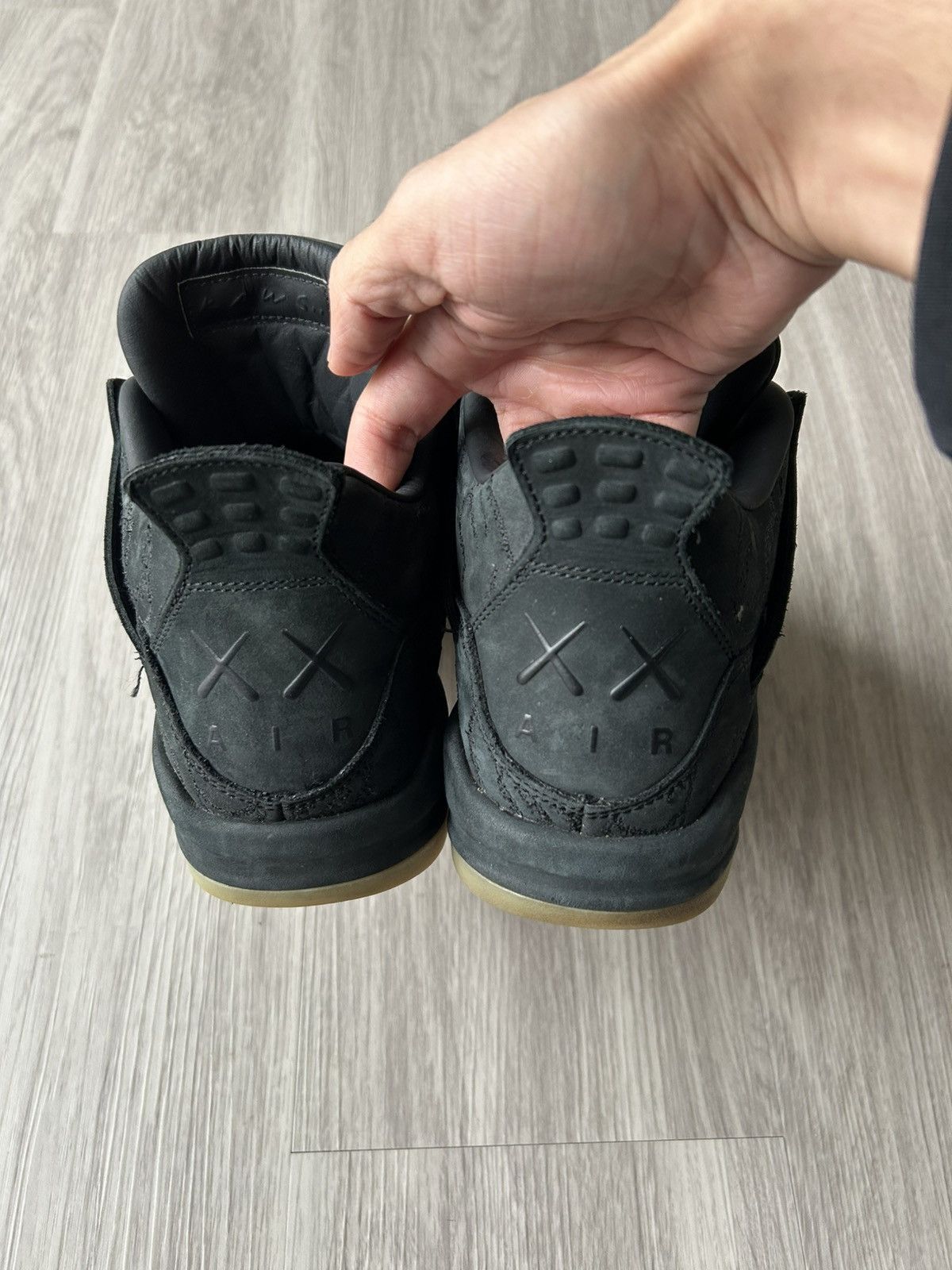 Jordan Brand × Kaws KAWS x Air Jordan Retro 4 Black Size 9 Size US 9 / EU 42 - 5 Thumbnail