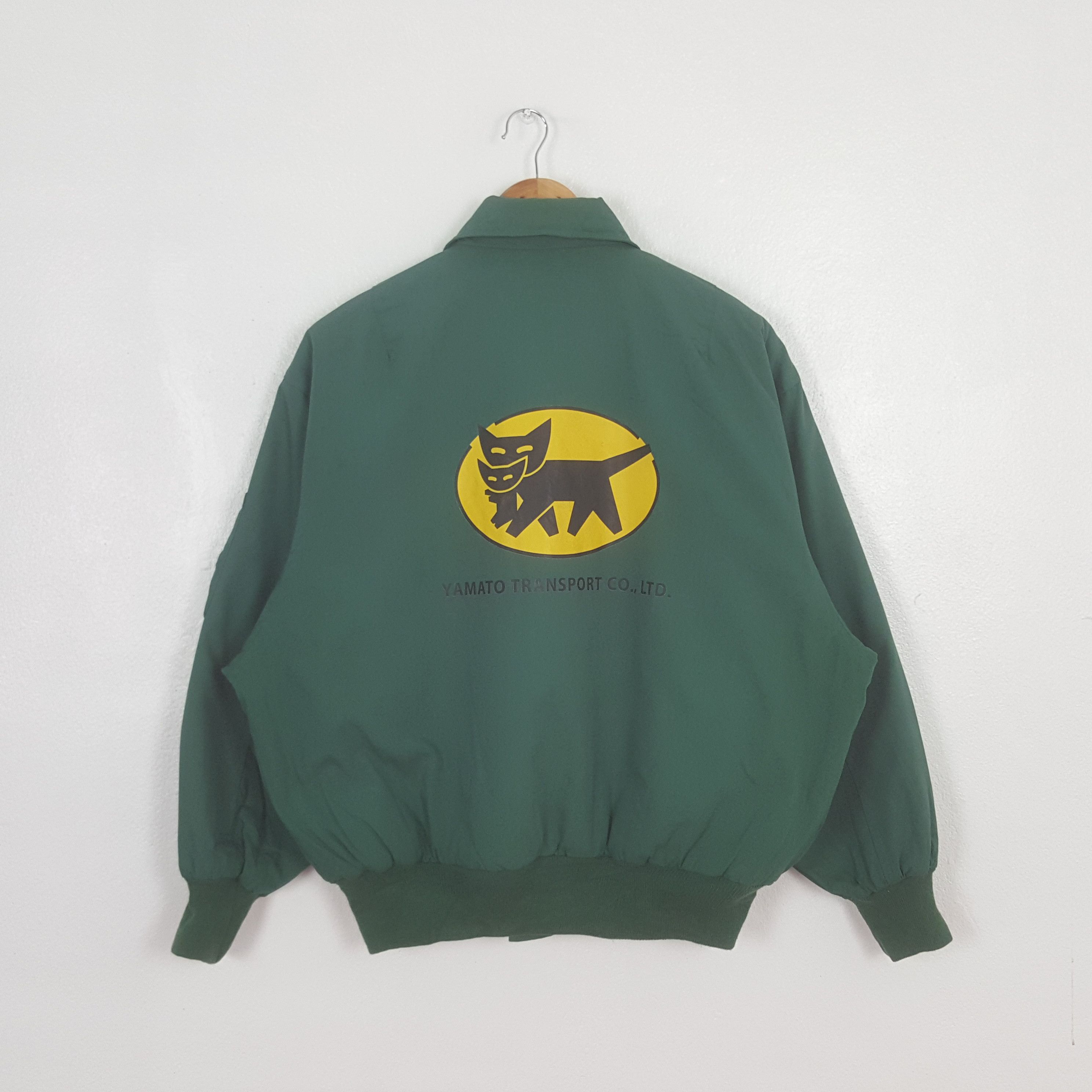Vintage Vintage Yamato Transport Japanese Custom Work Jacket C321N15 Size US L / EU 52-54 / 3 - 1 Thumbnail