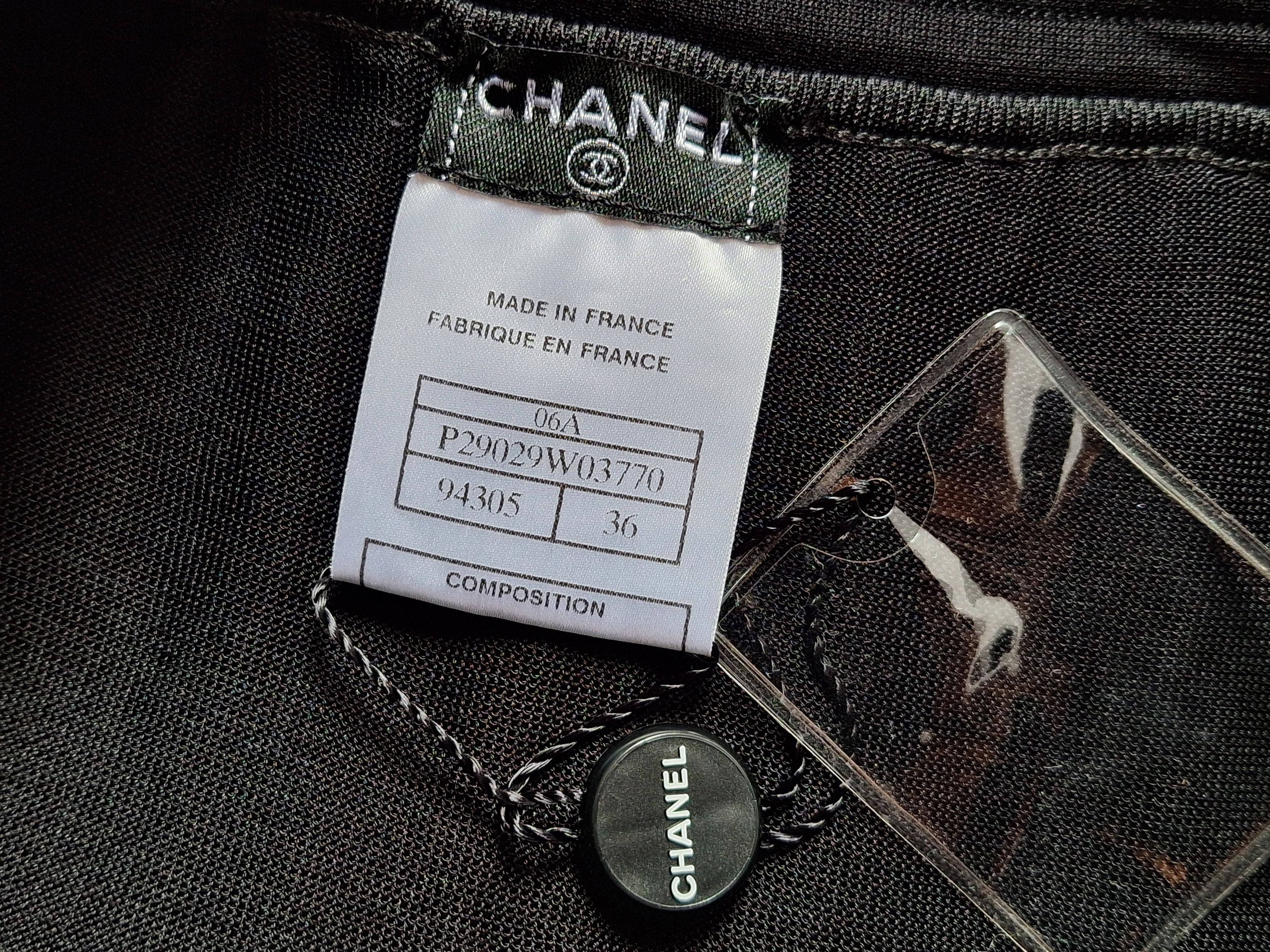 Chanel CHANEL / Black Skirt Size 36" / US 14 / IT 50 - 4 Thumbnail