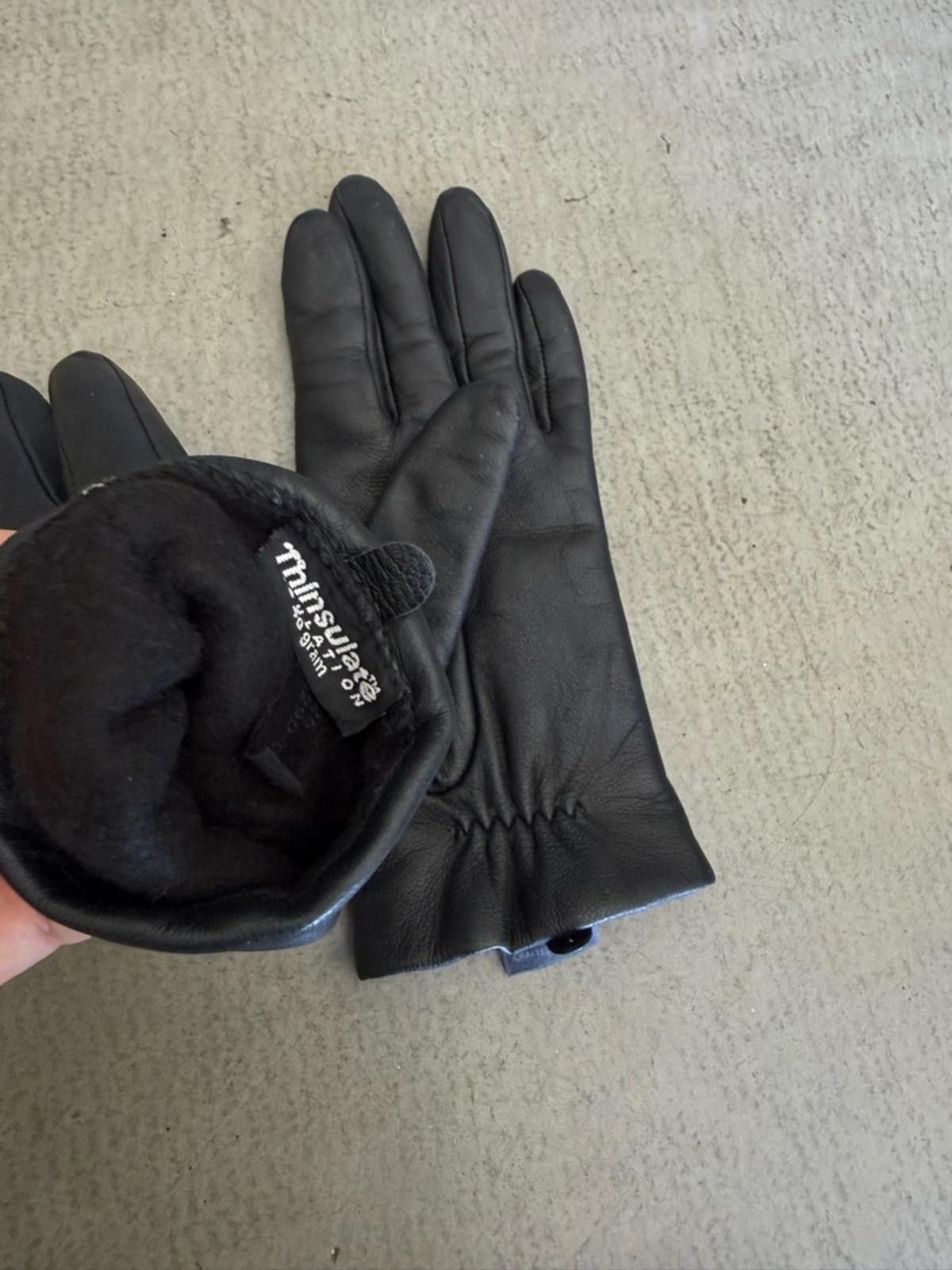 Other Thinsulate Insulation / Soft Lined Classic Leather Gloves Size ONE SIZE - 5 Thumbnail