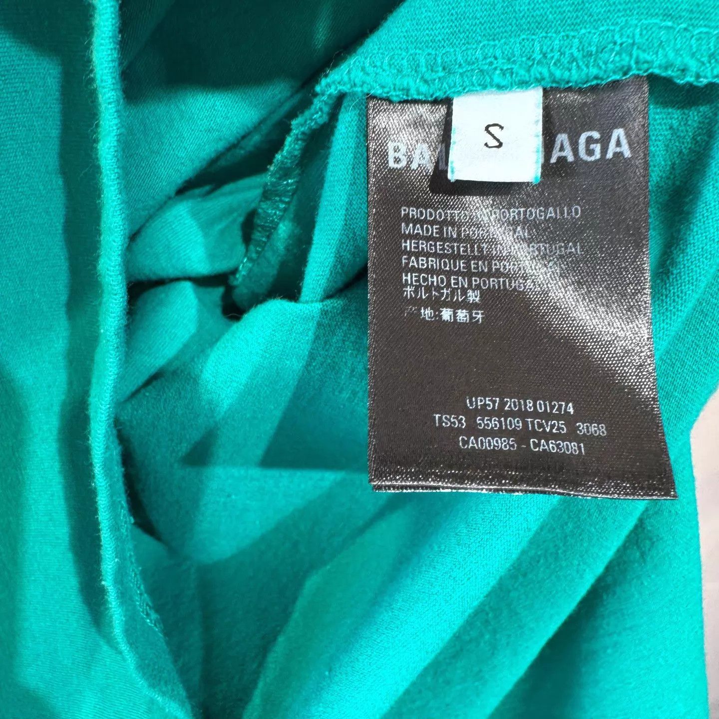Balenciaga Balenciaga Lake Green Wheat Ear Logo SS Tee S New Size US S / EU 44-46 / 1 - 4 Thumbnail