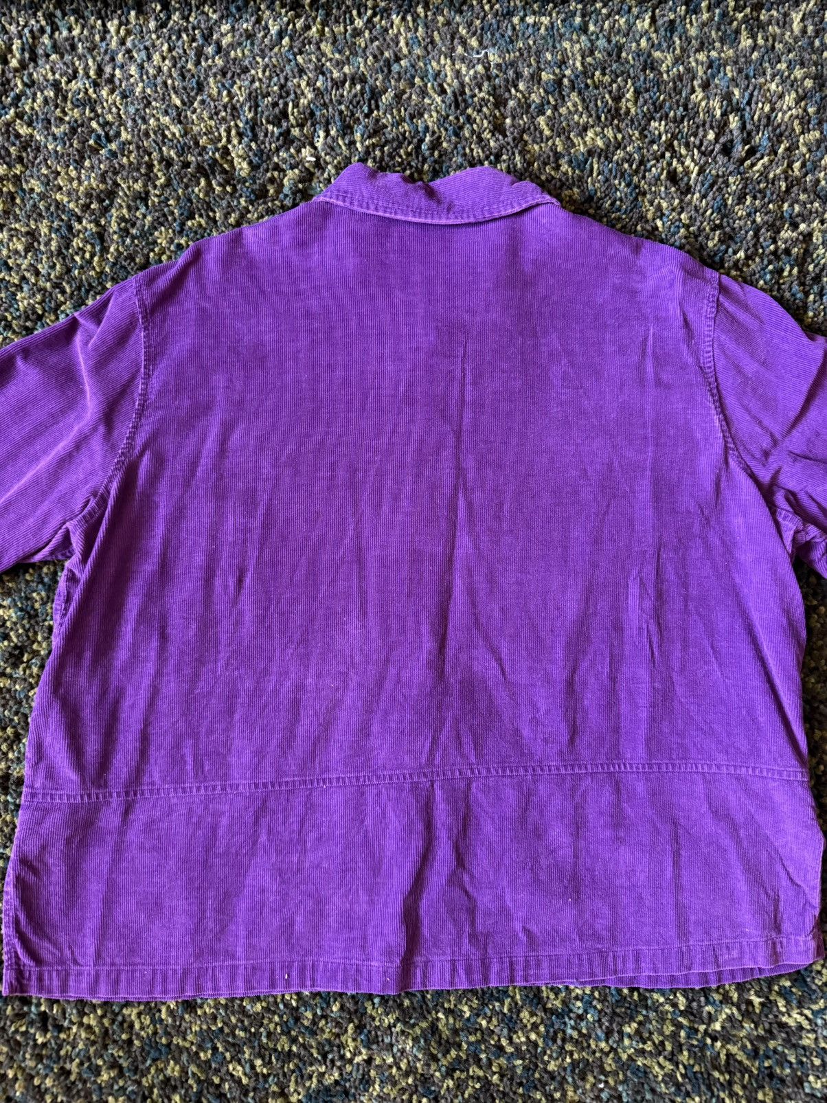 Vintage Vintage Purple Corduroy Button Up Size US M / EU 48-50 / 2 - 3 Thumbnail