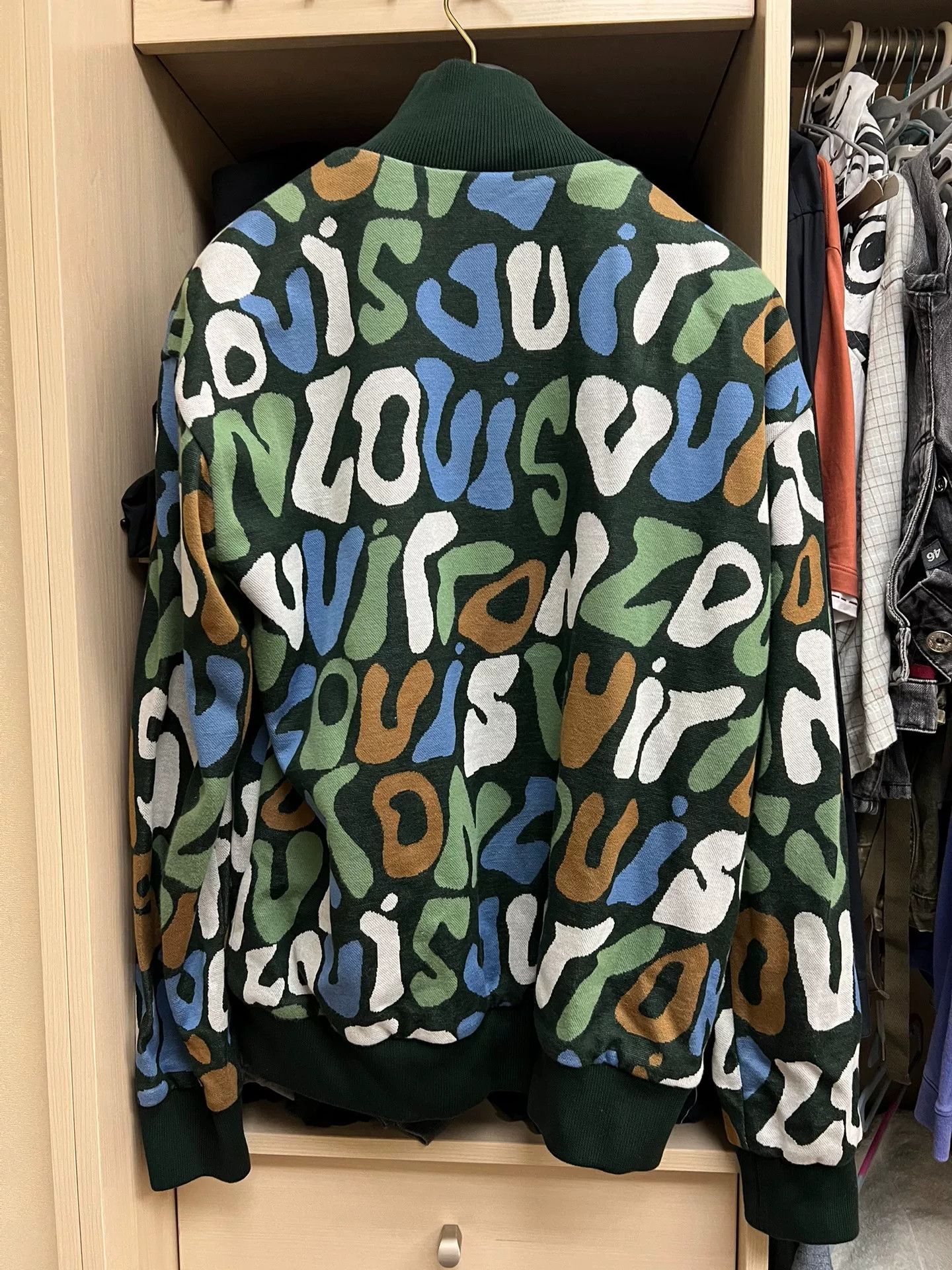 Louis Vuitton louis vuitton camouflage zip-up jacket Size US L / EU 52-54 / 3 - 2 Thumbnail