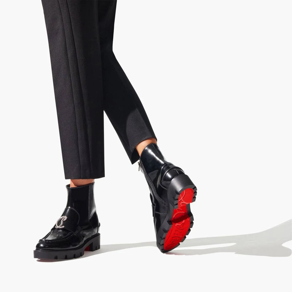 Christian Louboutin o1s1wg110924 Ankle Boots in Black Size US 10 / IT 40 - 4 Thumbnail