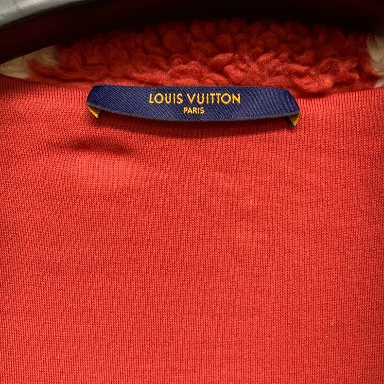 Louis Vuitton Louis Vuitton White and red checkerboard teddy jacket 2501- Size US XL / EU 56 / 4 - 3 Thumbnail