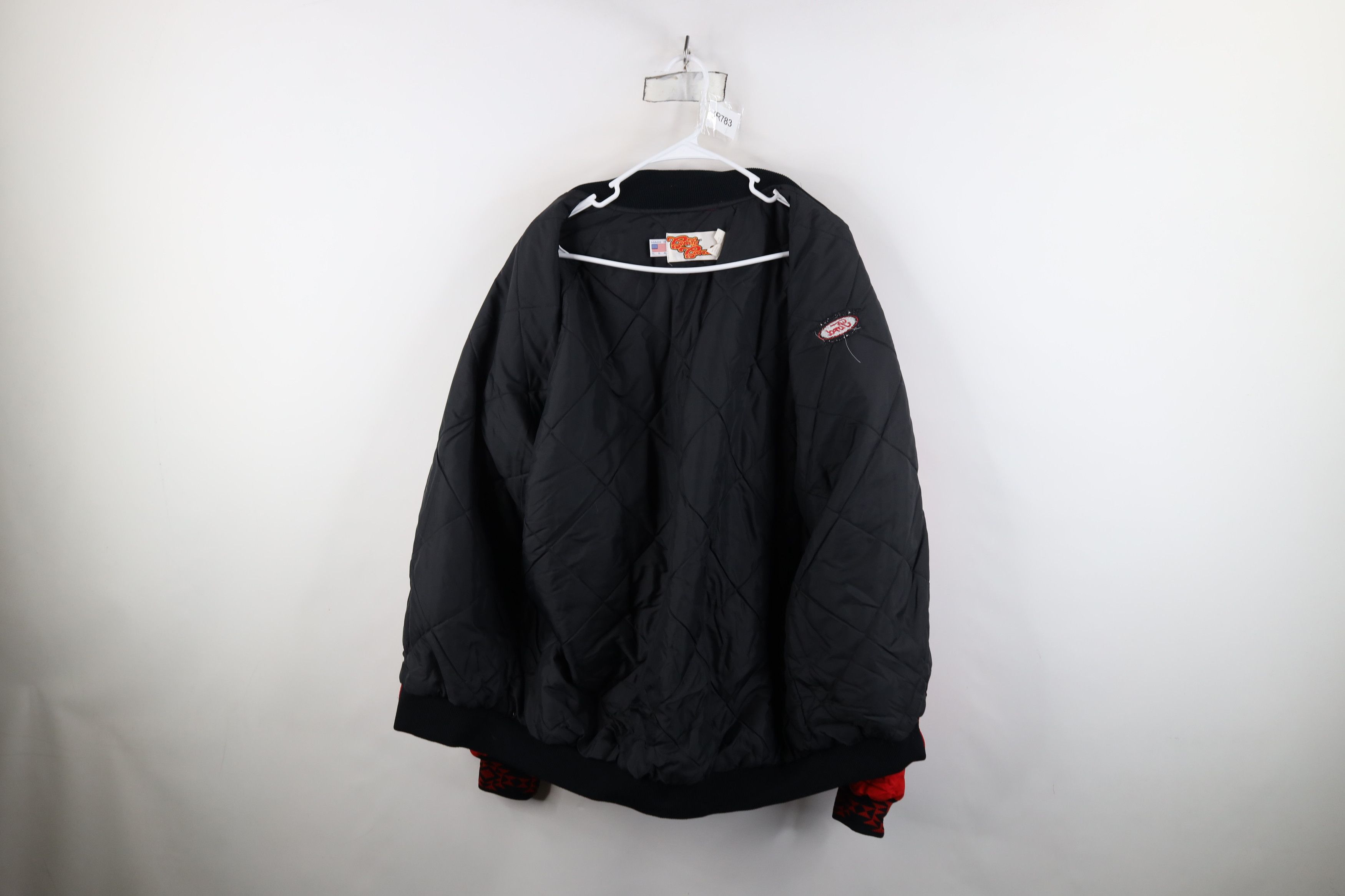 Vintage Vintage 90s Ford Motor Co Southwestern Quilted Bomber Jacket Size US XL / EU 56 / 4 - 9 Thumbnail