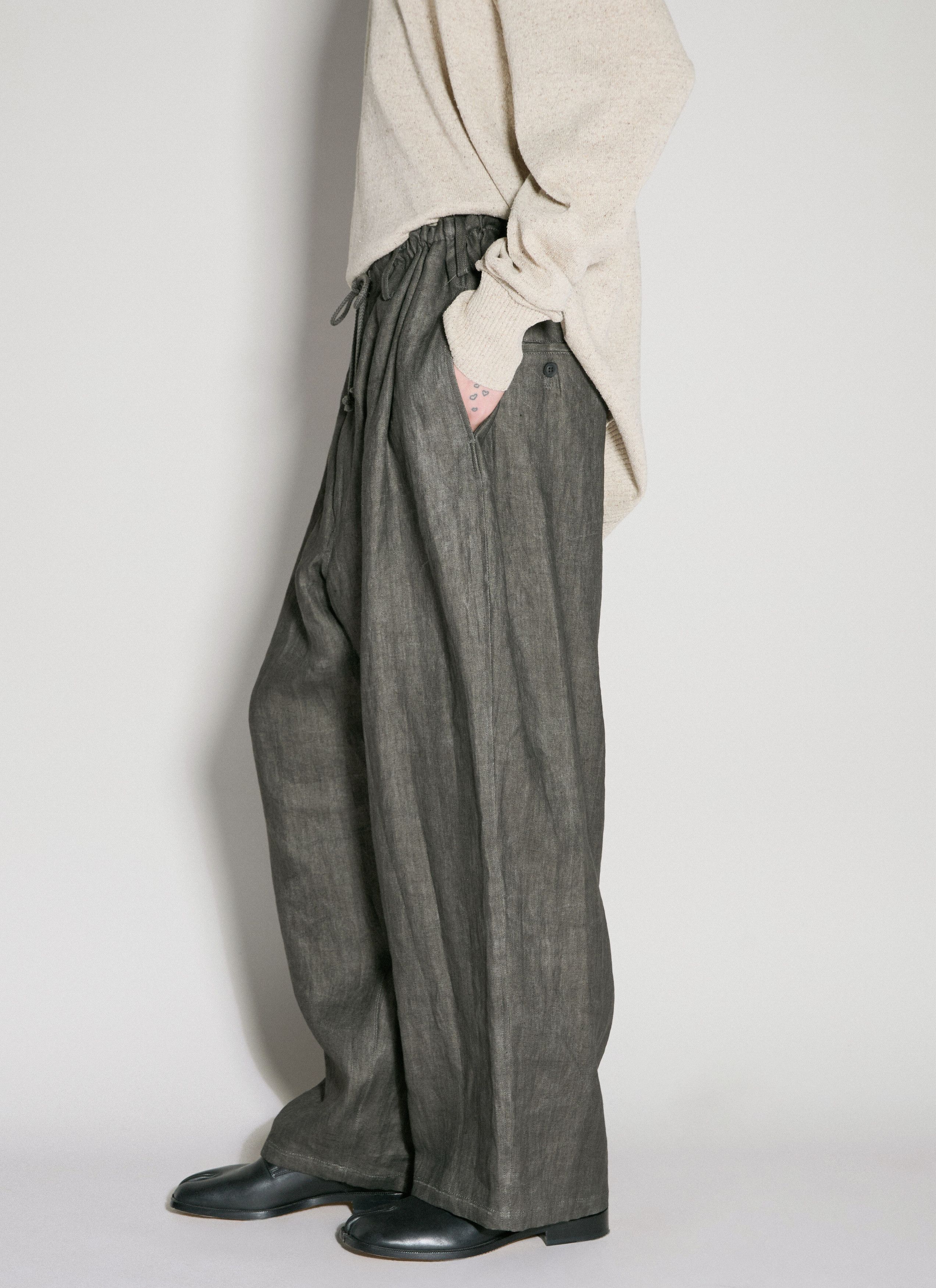 Yohji Yamamoto Yohji Yamamoto Pour Homme - INK DYED STANDARD CORD PANTS Size US 30 / EU 46 - 9 Thumbnail