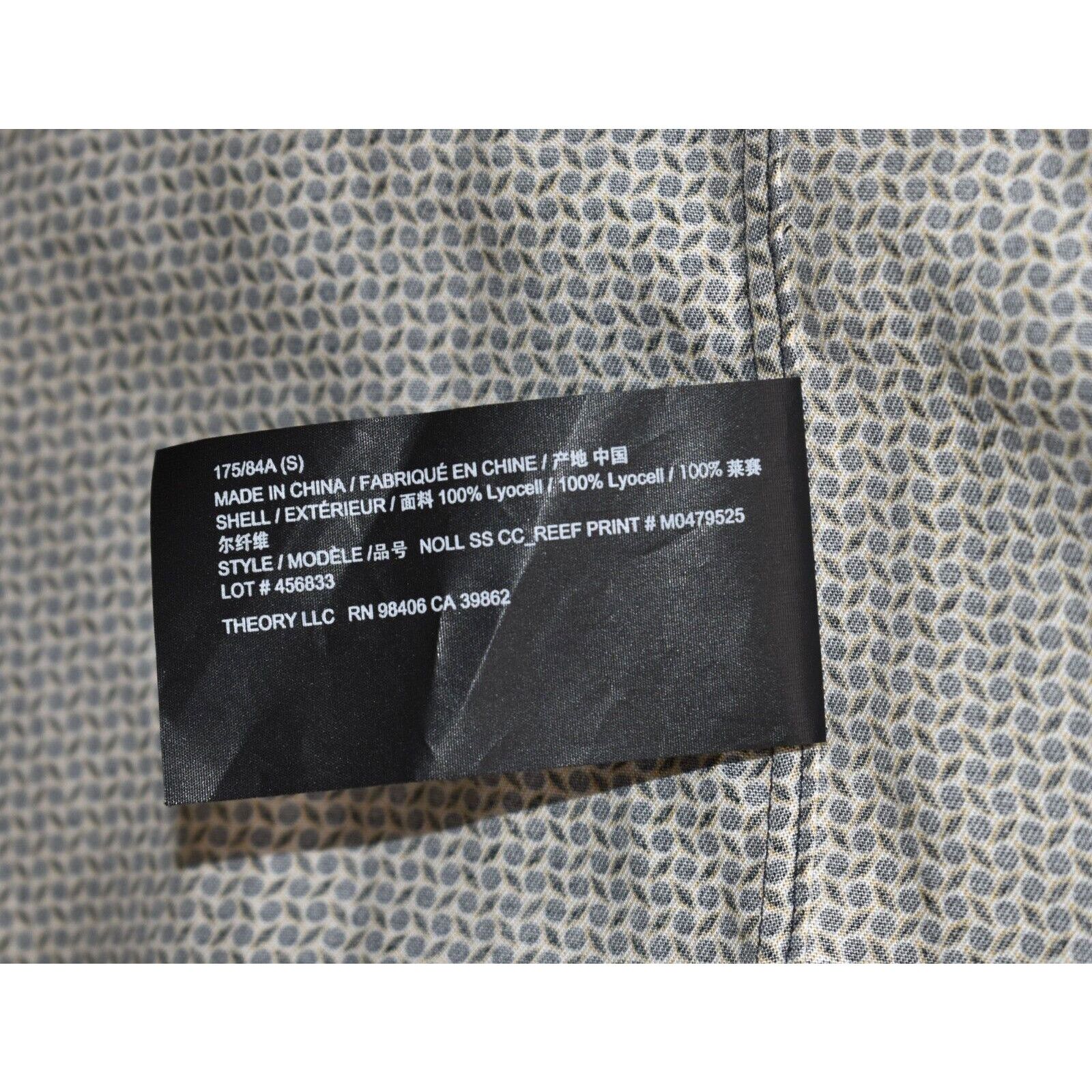 Theory NWT THEORY Marigold Multi Reef Short Sleeve Shirt Sz S $165 Size US S / EU 44-46 / 1 - 5 Thumbnail