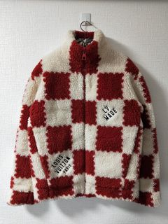 Louis Vuitton Monogrammed fleece jacket 38 (6) Sold Out Rare Hard To Find!