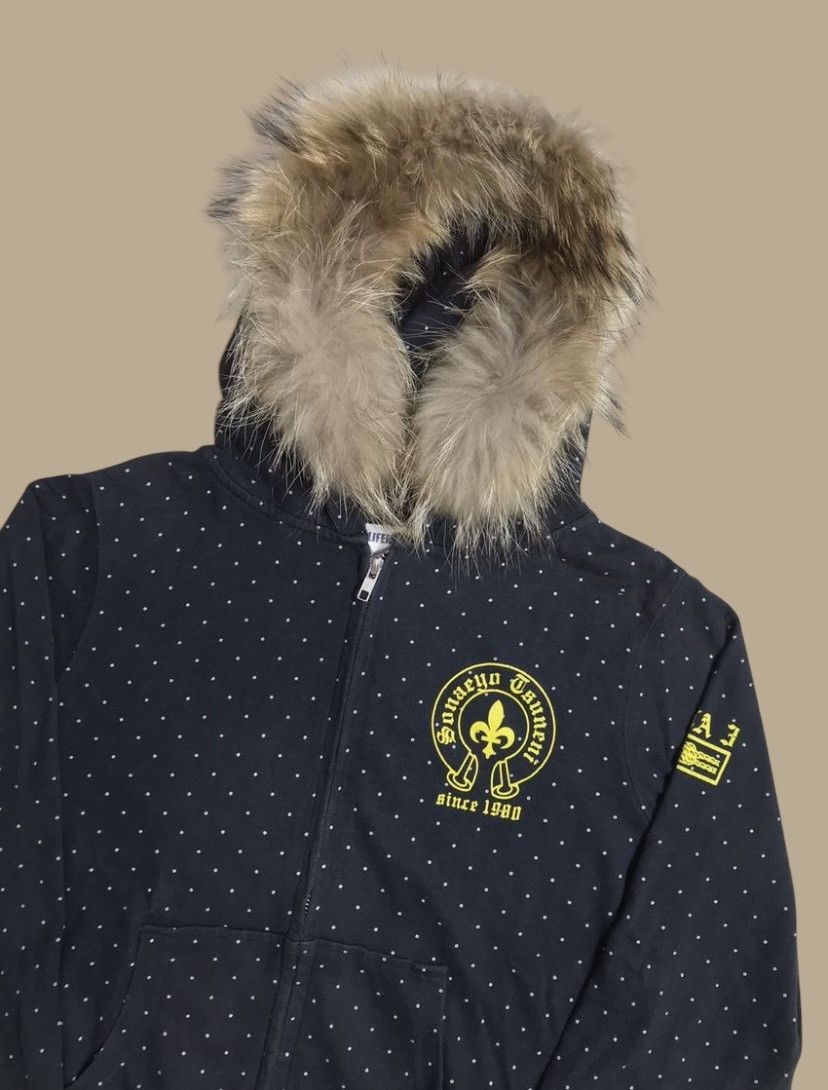 Japanese Brand Japanese LGB If Six Was Nine Style Fur Zip Hoodie Size US XS / EU 42 / 0 - 2 Thumbnail