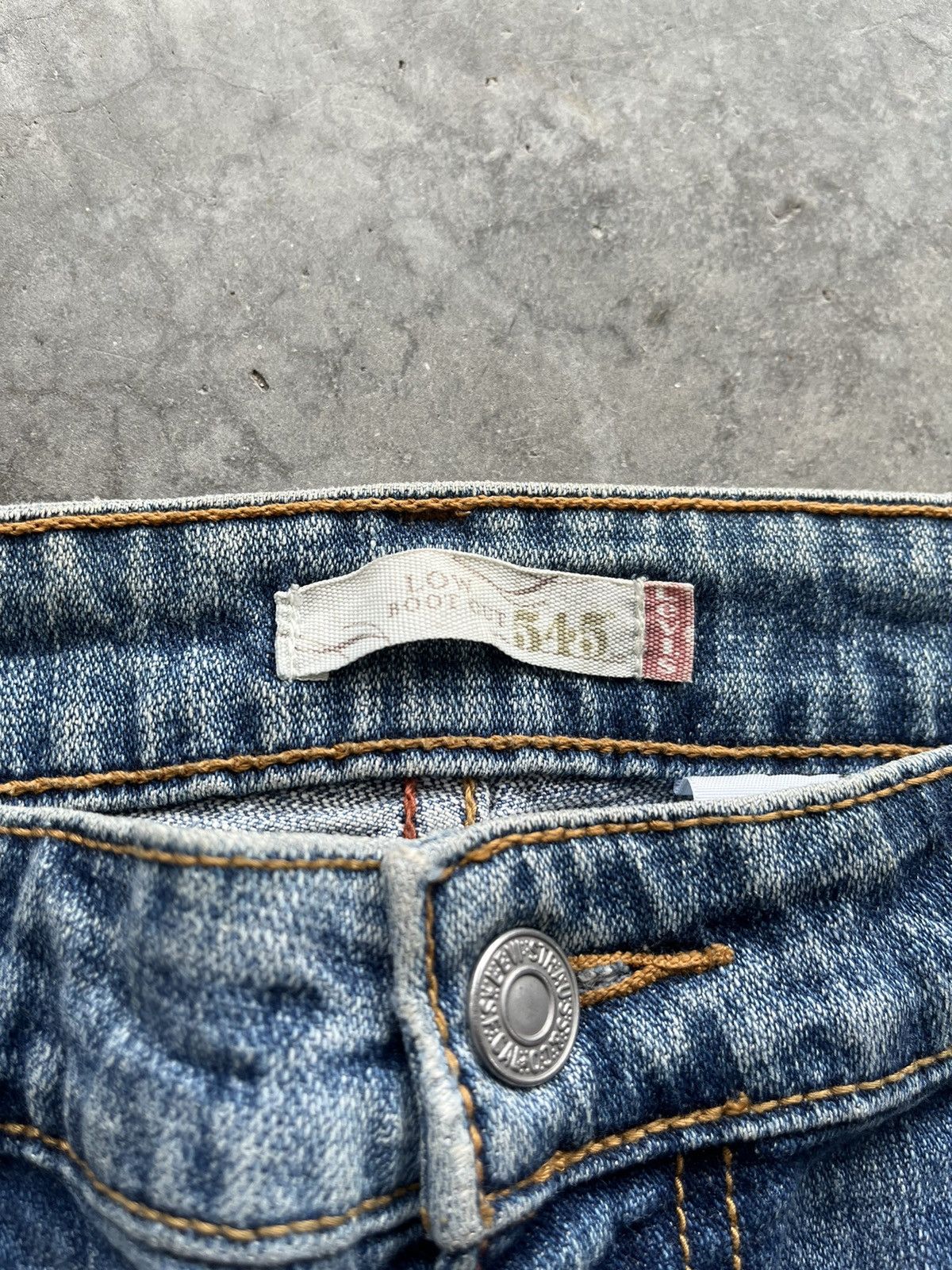 Levi's Levis 545 single R low bootcut flared jeans Size US 35 - 3 Thumbnail
