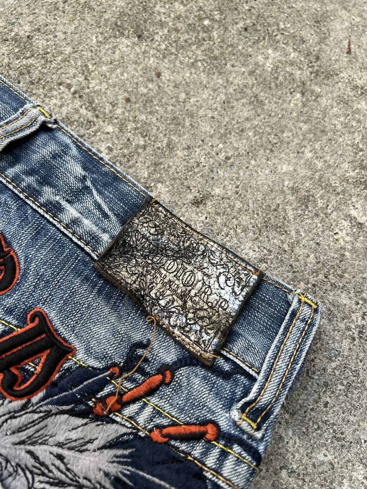 Japanese Brand 💥Studio RP Denim & Co Distress Jean Size US 29 - 19 Thumbnail