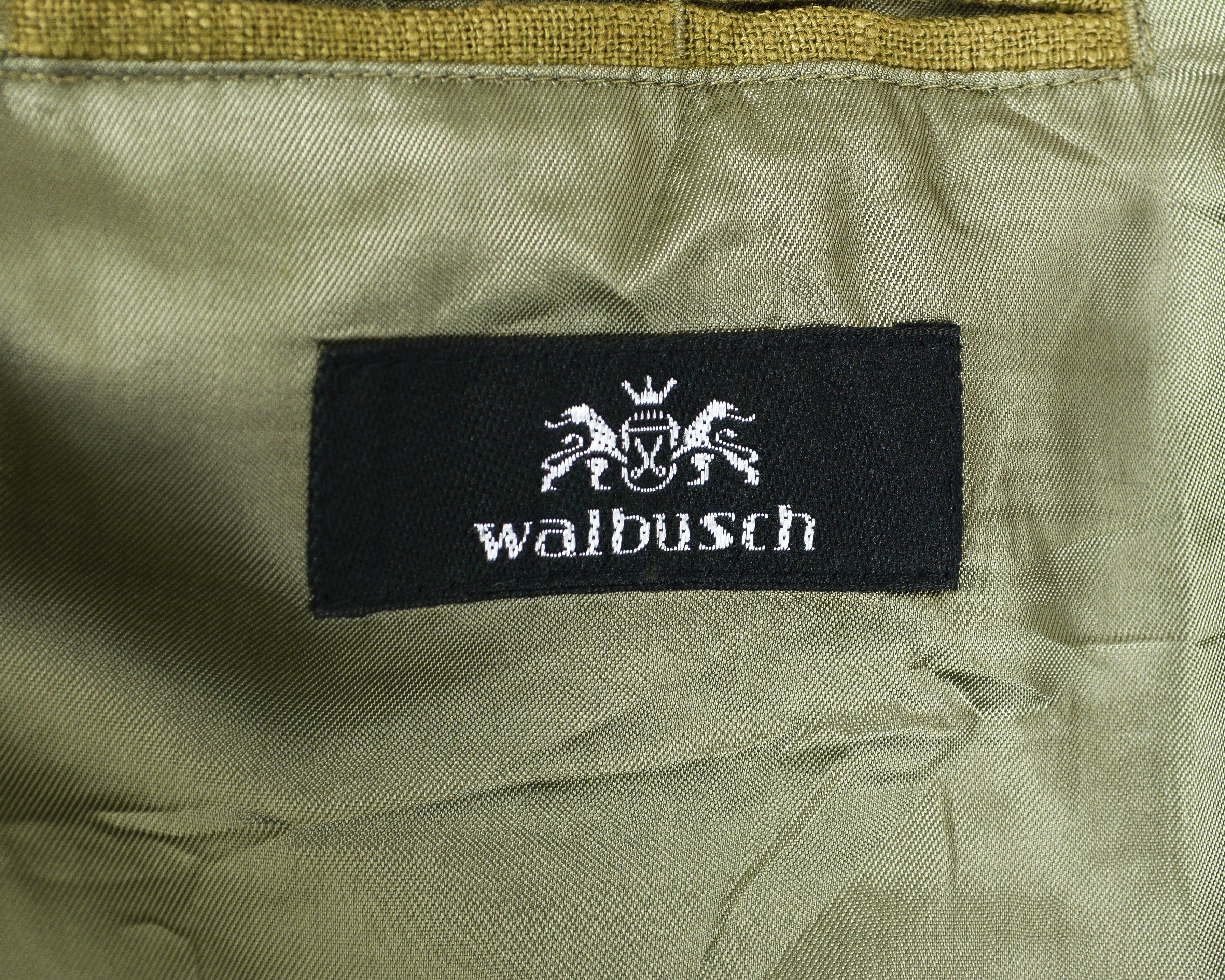 Vintage W19 Walbusch Trachten L Blazer Linen Jacket Coat Oktoberfest Size 44S - 7 Thumbnail