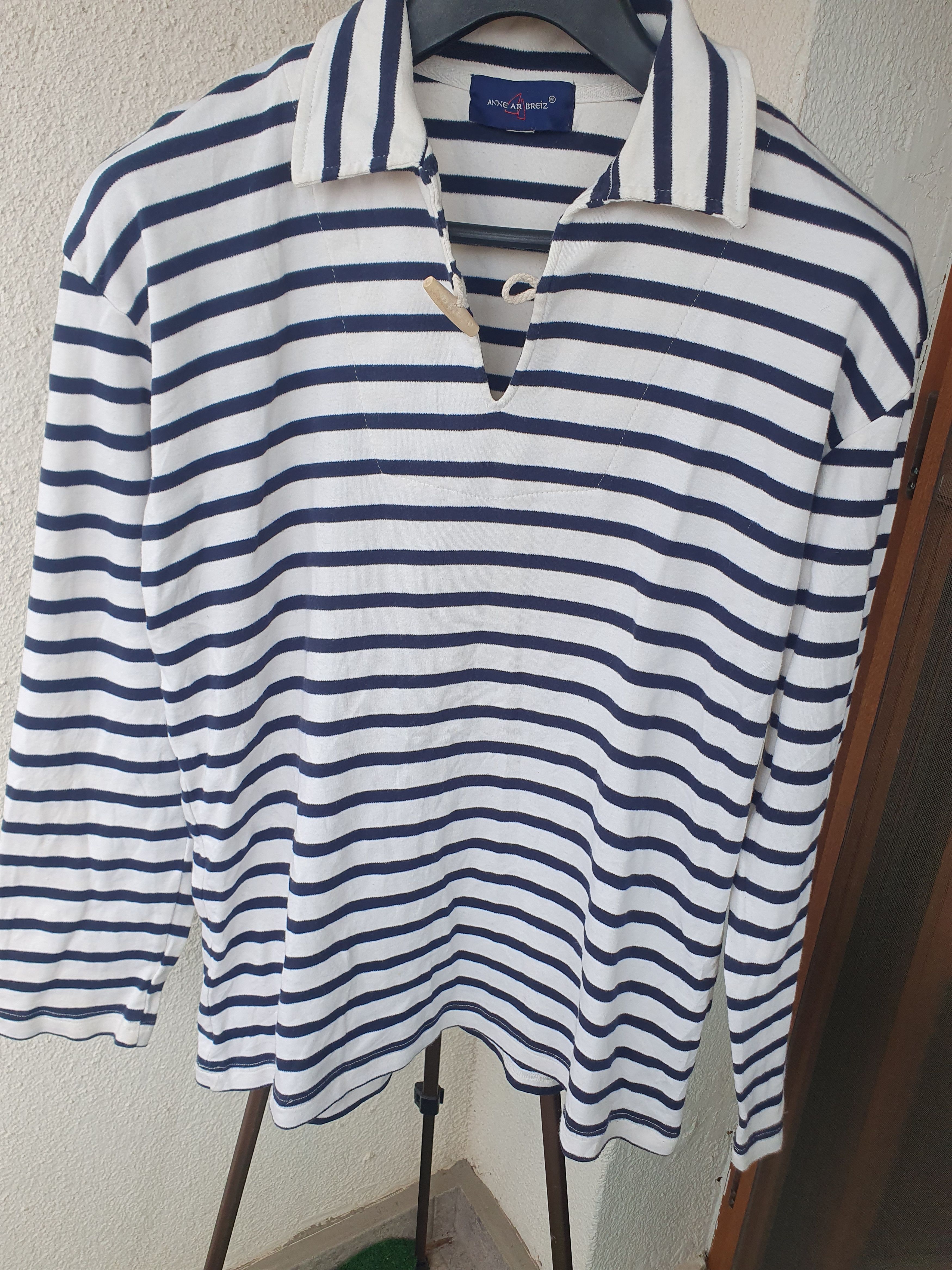 Other Anne Ar Breiz Sailor Striped Breton long sleeve top Unisex Size US L / EU 52-54 / 3 - 7 Thumbnail