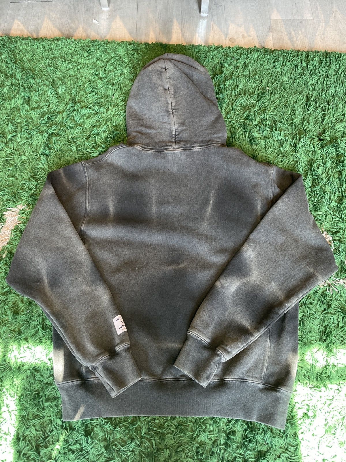 Gallery Dept. Gallery Dept. Sun Faded Black Hooded Sweatshirt S Size US S / EU 44-46 / 1 - 2 Thumbnail