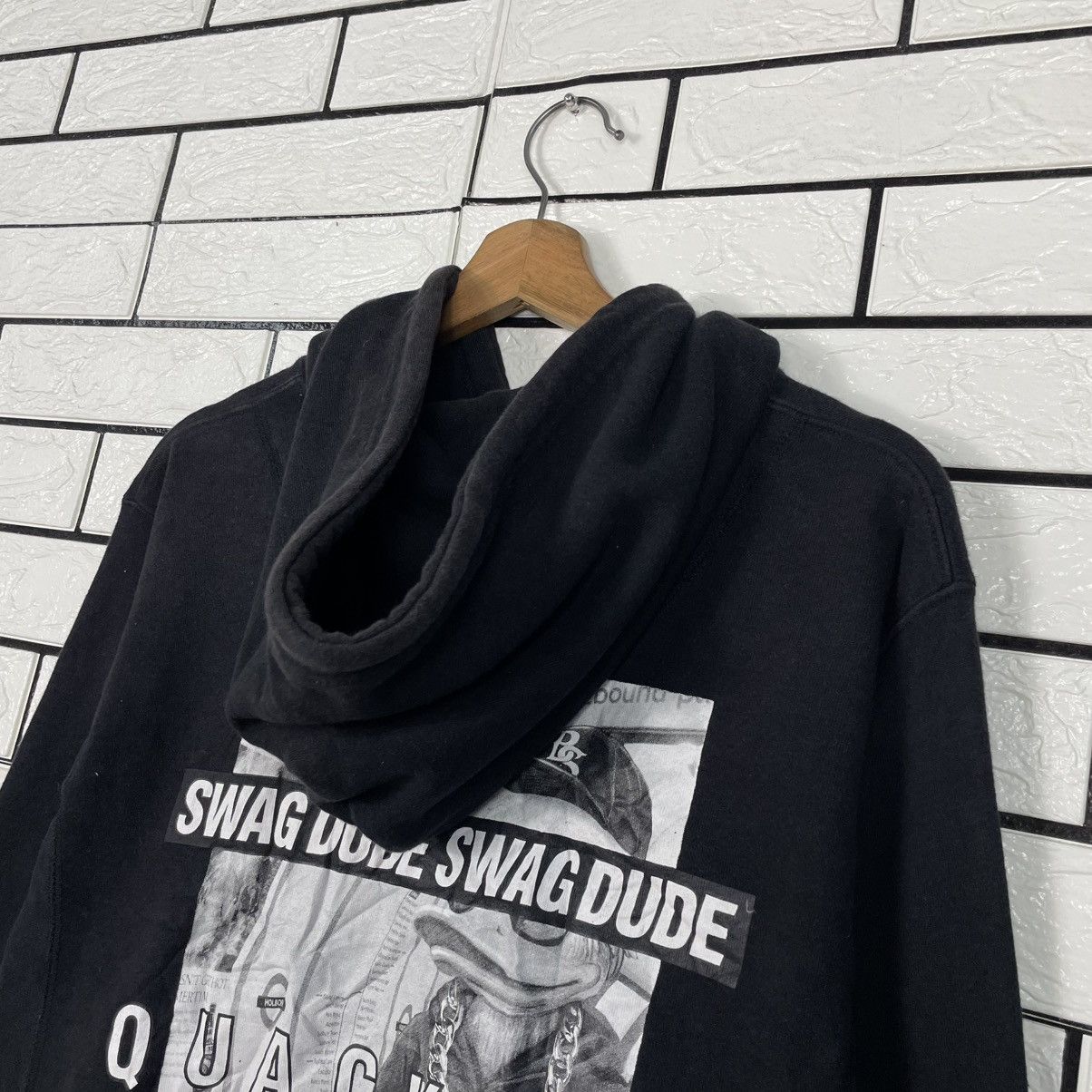 Japanese Brand B One Soul Swag Dude Pullover Hoodie Size US S / EU 44-46 / 1 - 9 Thumbnail