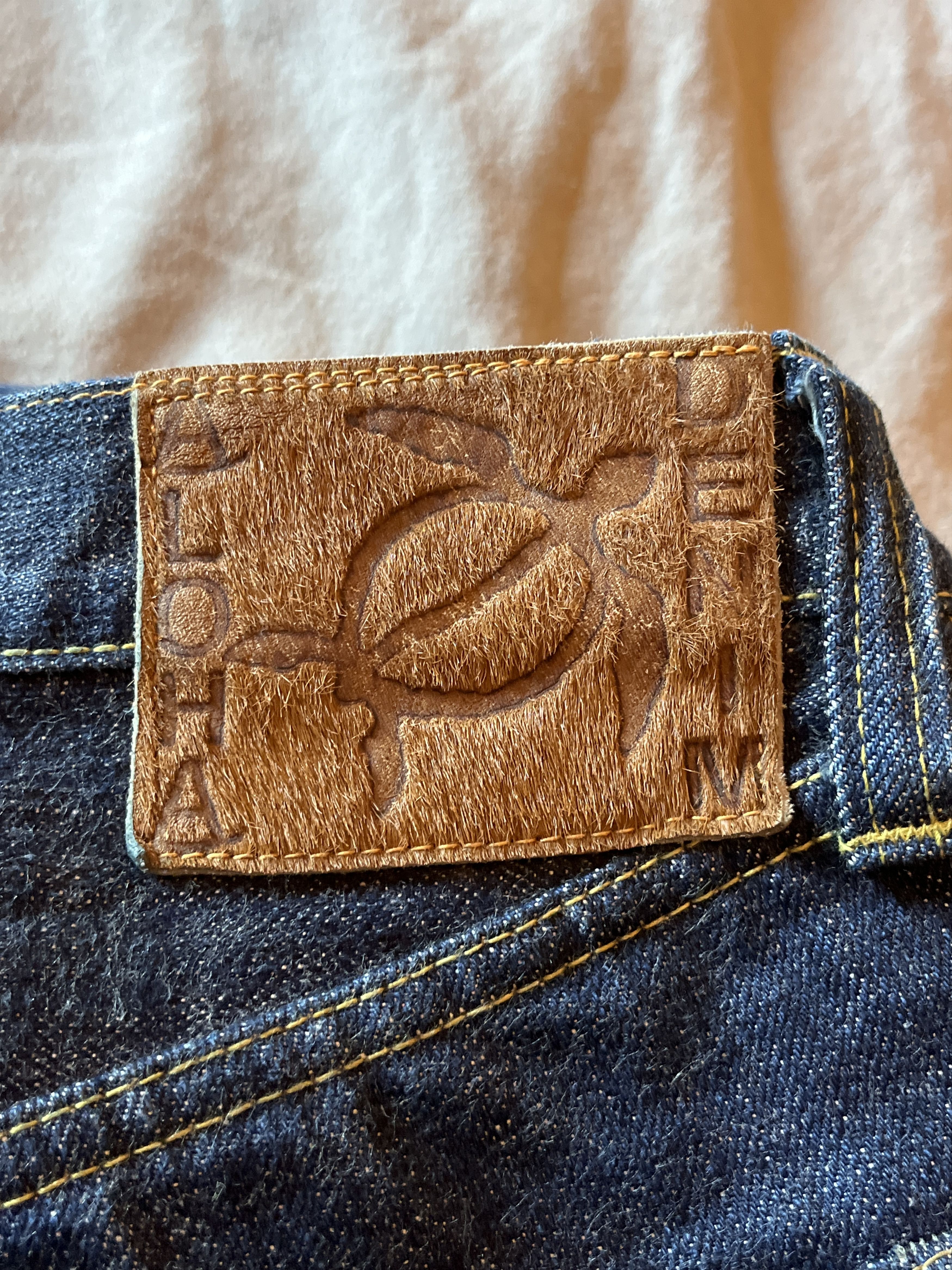 Sugar Cane Hawaii 14oz raw denim Size US 29 - 7 Thumbnail