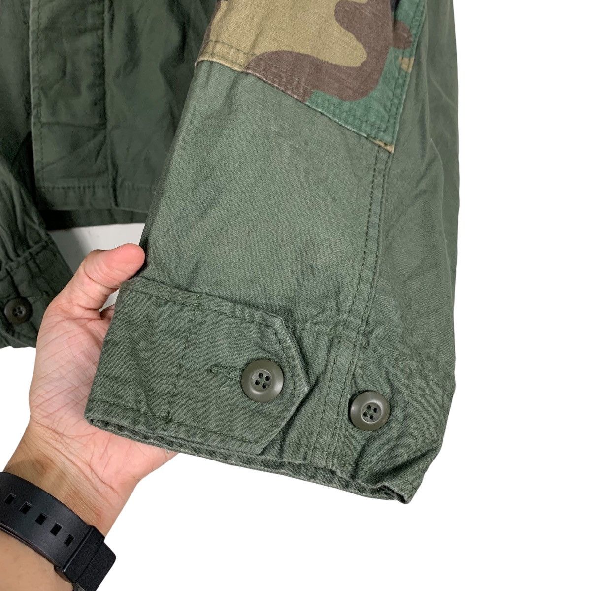 Avirex AVIREX Cropped Field Jacket Button Jacket #0144-C8 Size ONE SIZE - 14 Thumbnail