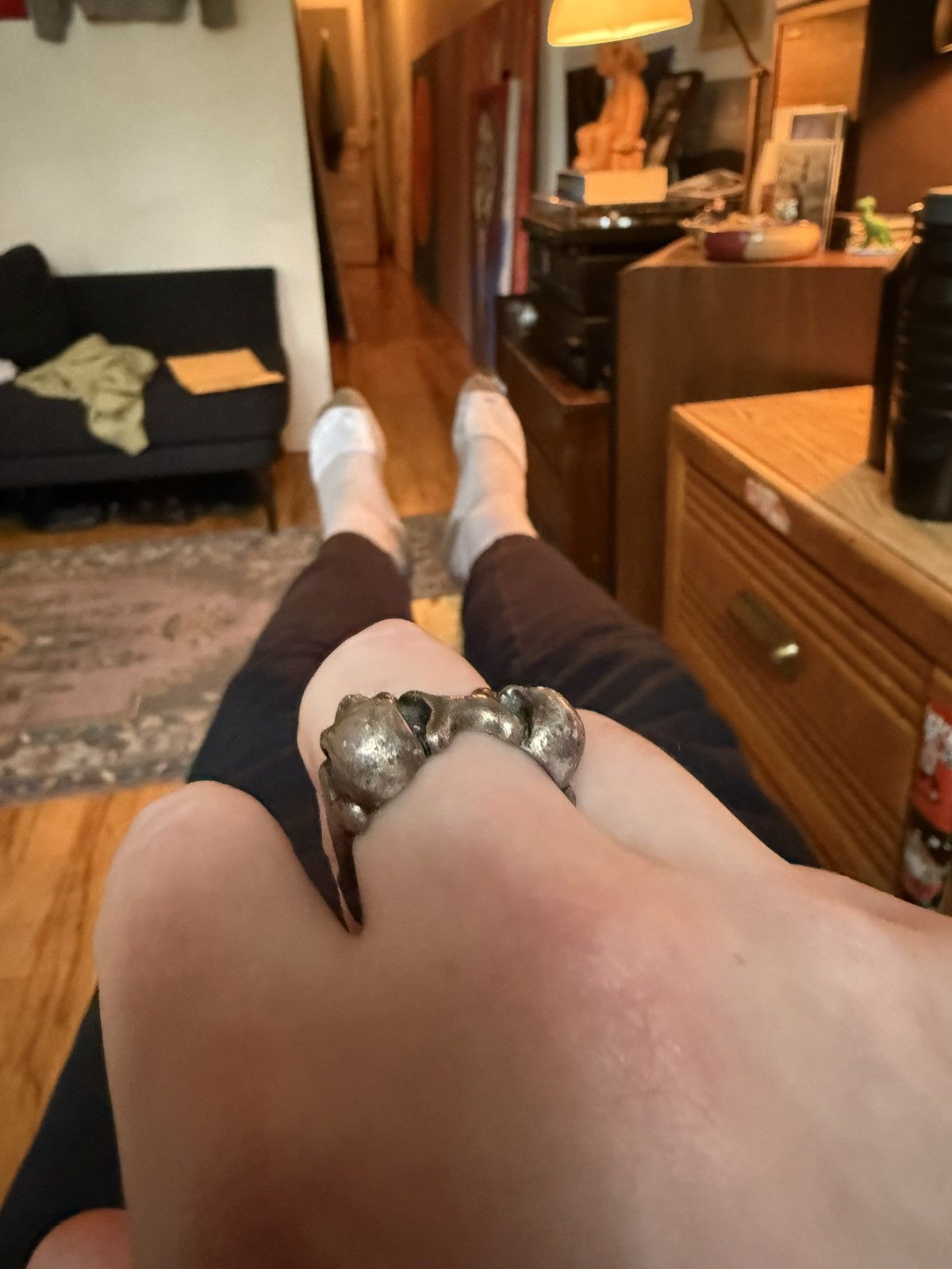 Stephen Webster Diamond Skull Ring Size ONE SIZE - 10 Thumbnail