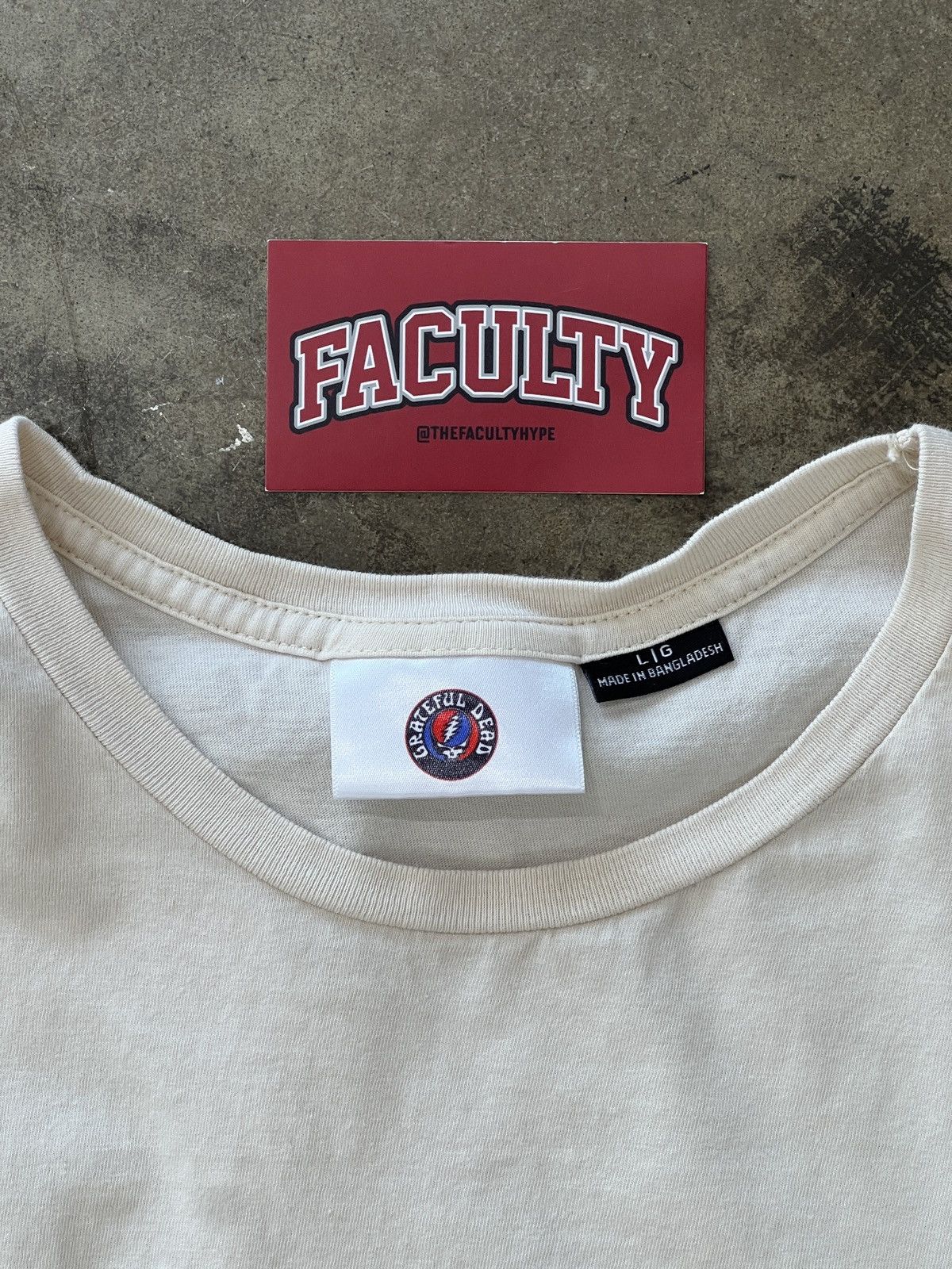 Band Tees Grateful Dead Steal Your Face Cut Sleeve Tee Large Size US L / EU 52-54 / 3 - 3 Thumbnail