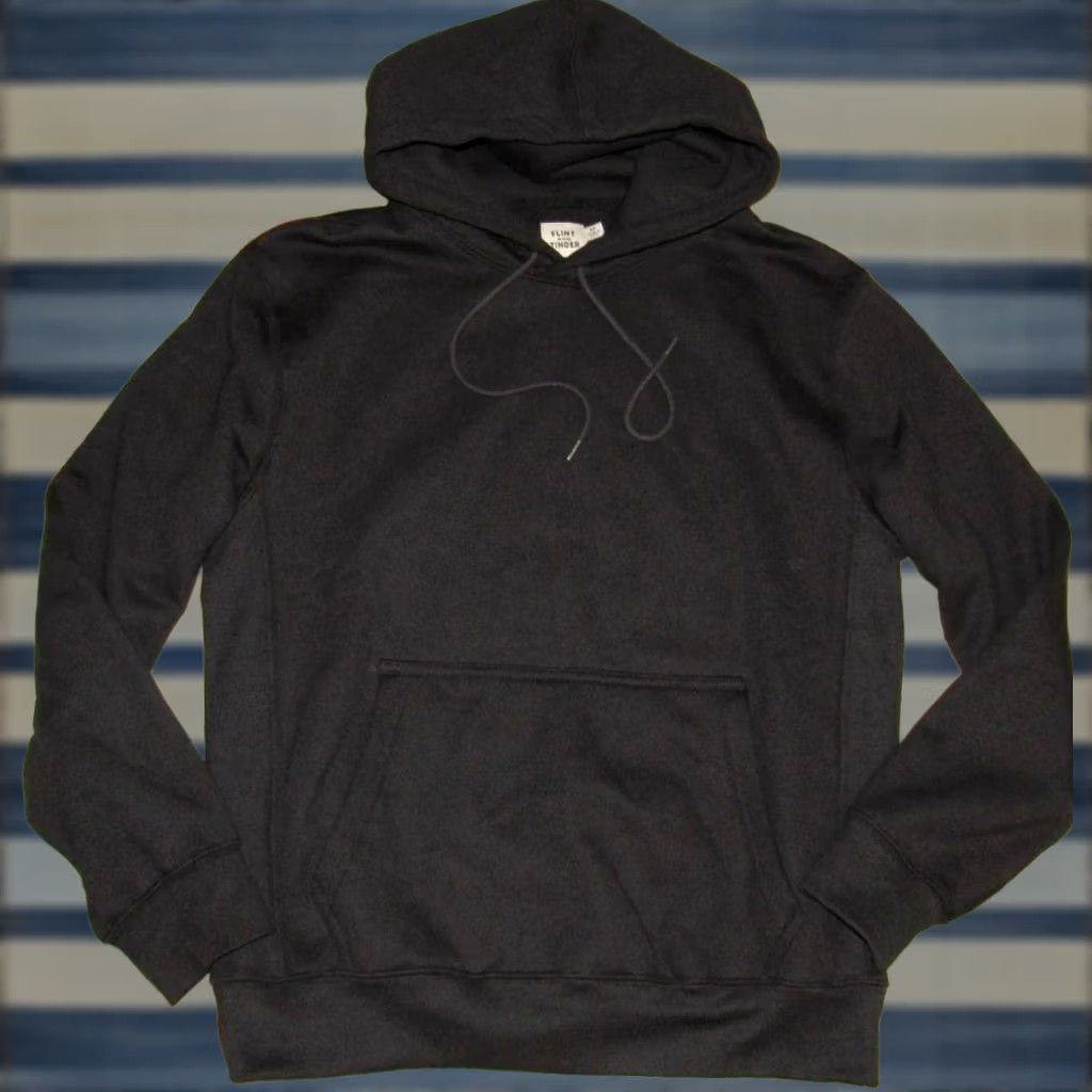 Vintage Flint & Tinder Black 10 Year Hoodie Sweater M Men Size US M / EU 48-50 / 2 - 1 Thumbnail