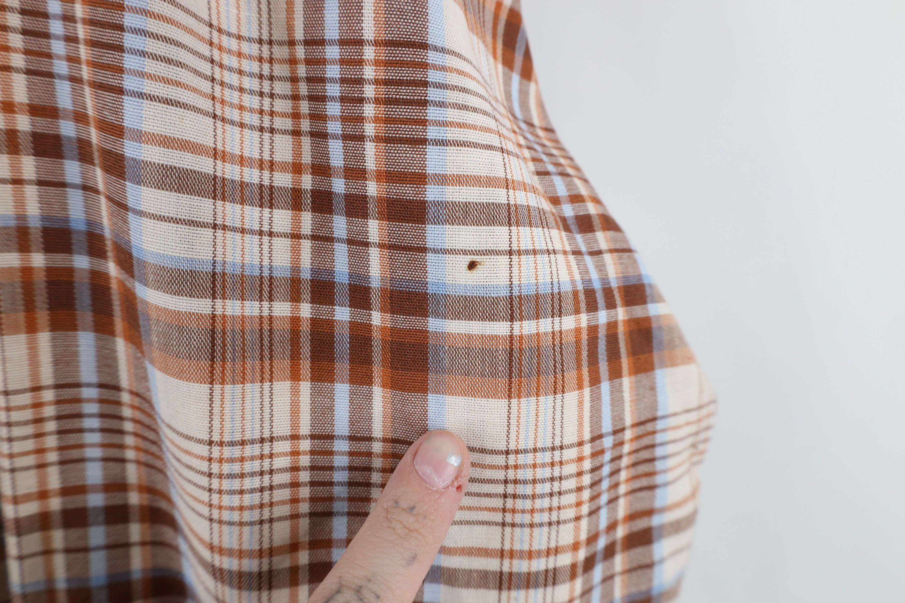 Vintage Vintage 60s 70s Big Mac Snap Button Collared Shirt Plaid USA Size US L / EU 52-54 / 3 - 4 Thumbnail