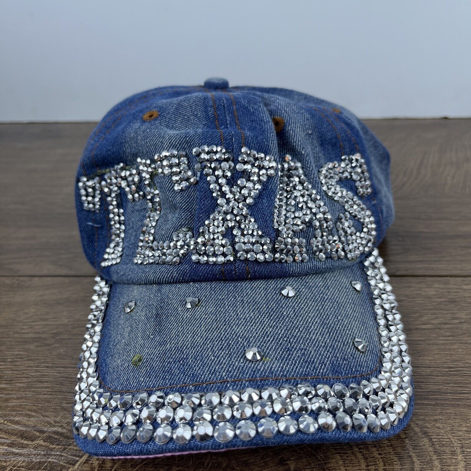 Other Texas Hat Texas Blue Jean Hat Texas Blue Hat Adjustable Adul Size ONE SIZE - 3 Thumbnail