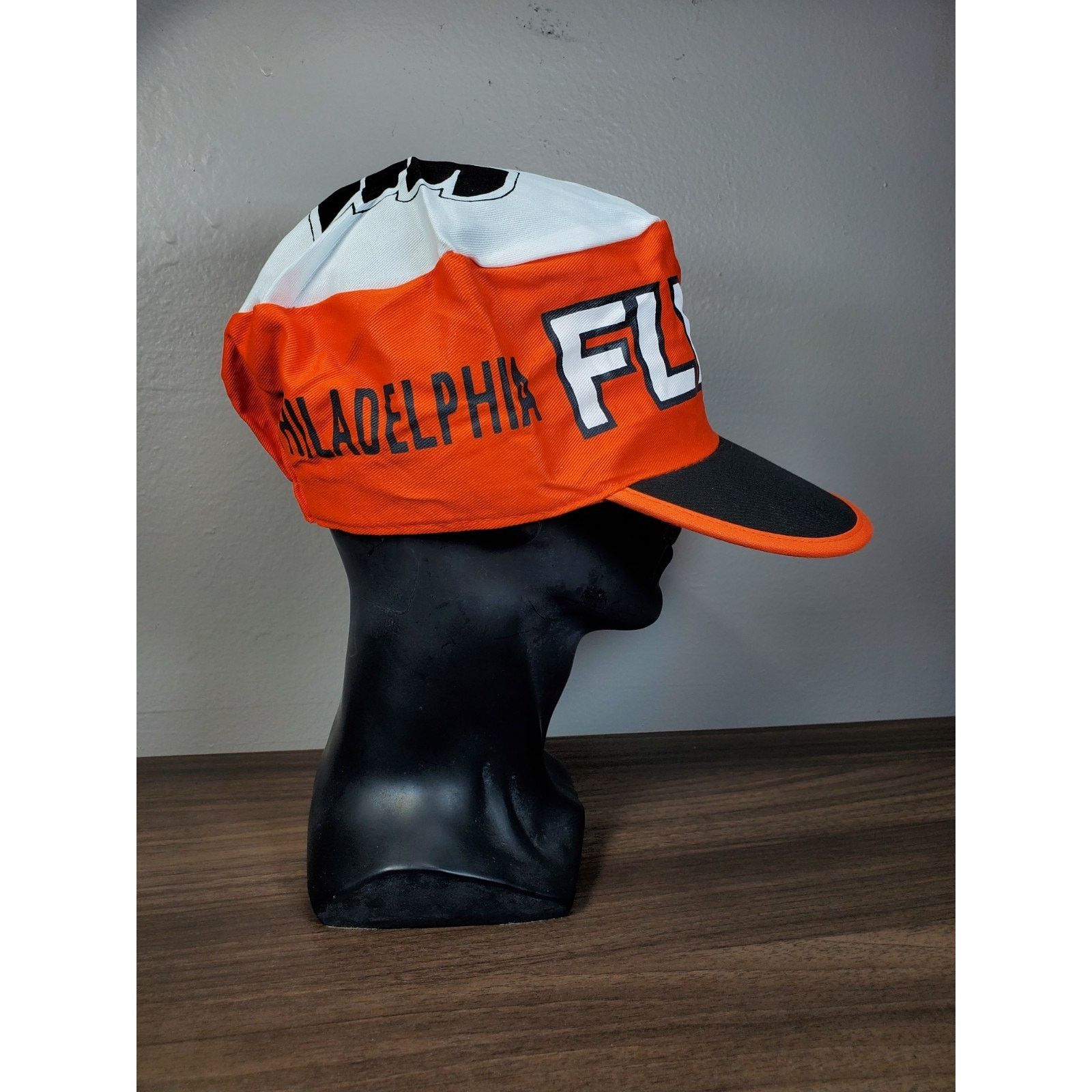 NHL × Vintage Philadelphia Flyers Painters Cap Hat Stretch Fit Orange NHL Size ONE SIZE - 1 Thumbnail