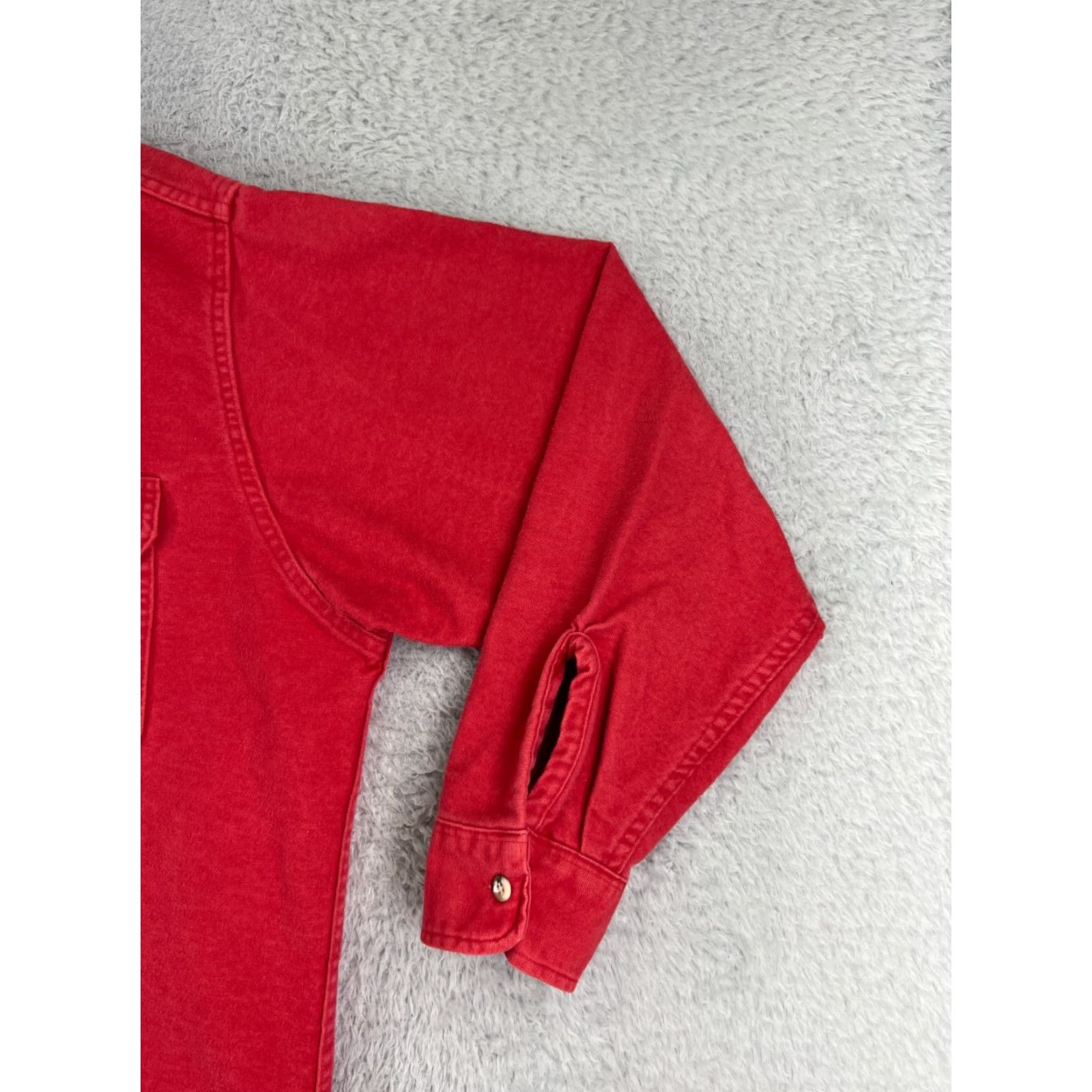 Vintage Gander Mountain Shirt Mens XL Red Button-Up 100% Cotton US Made Plaid Casual Workwear Shirt Men’s XL Red Gander Mountain Button-Up Cotton Shirt Size US XL / EU 56 / 4 - 4 Thumbnail