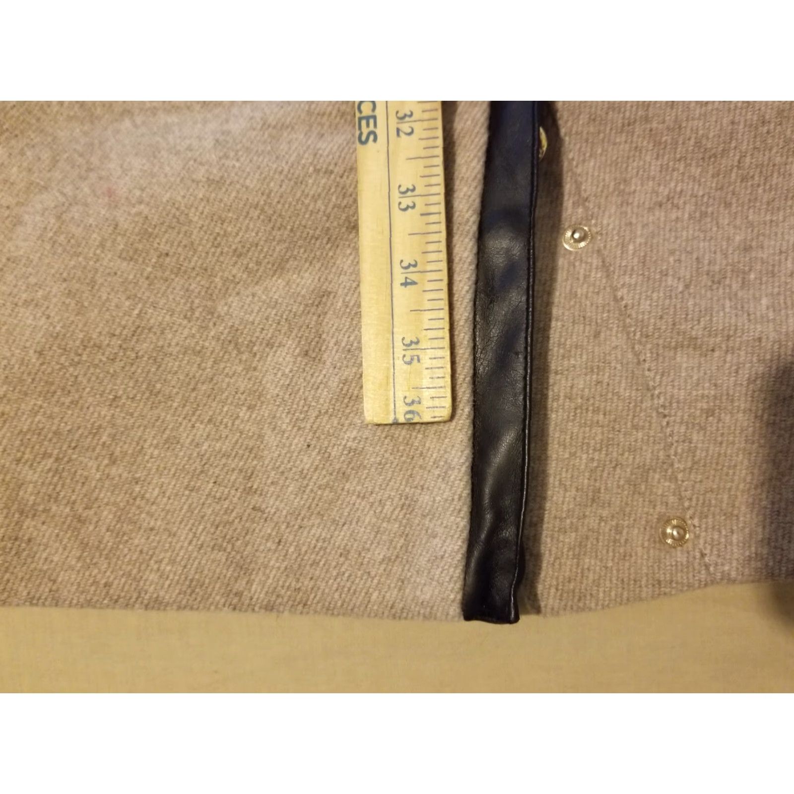 Calvin Klein VINTAGE? Calvin Klein Wool Jacket Beige 8 Women Coat Basic Jacket Womens Wool Jacket Size M / US 6-8 / IT 42-44 - 6 Thumbnail